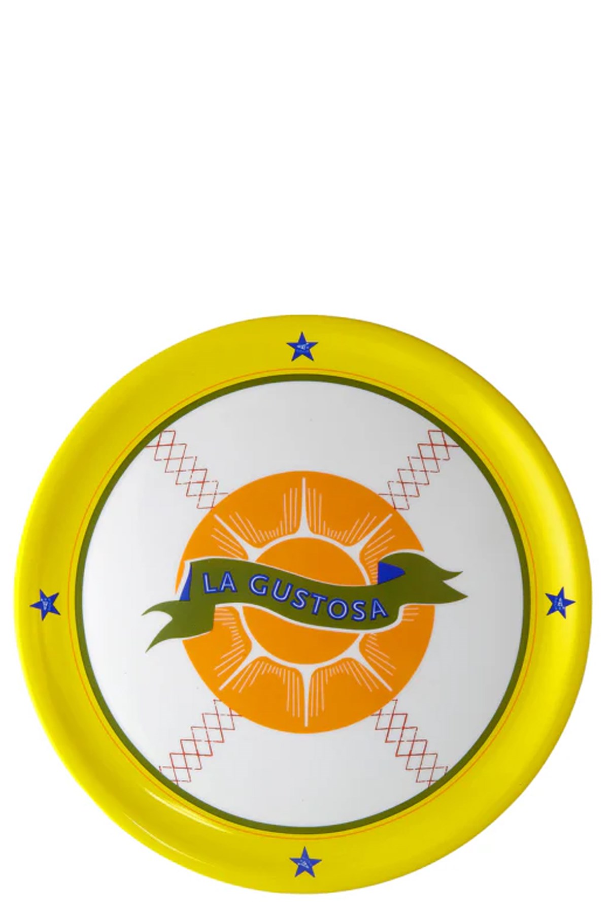 Bitossi 'la Gustosa' Pizza Plate ⌀ 32 Cm In Multi