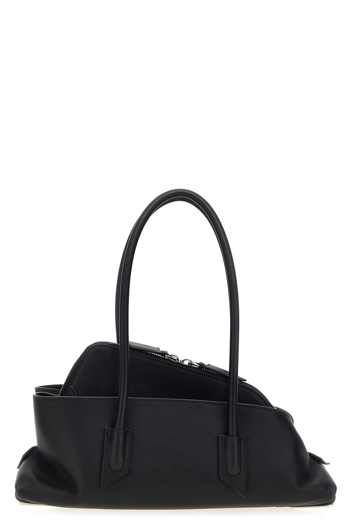 Attico La Passeggiata Small Shoulder Bag In Black