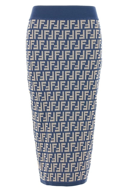 スカート FENDI Satin and gabardine skirt Fendi Satin and gabardine skirt available on julian-fashion