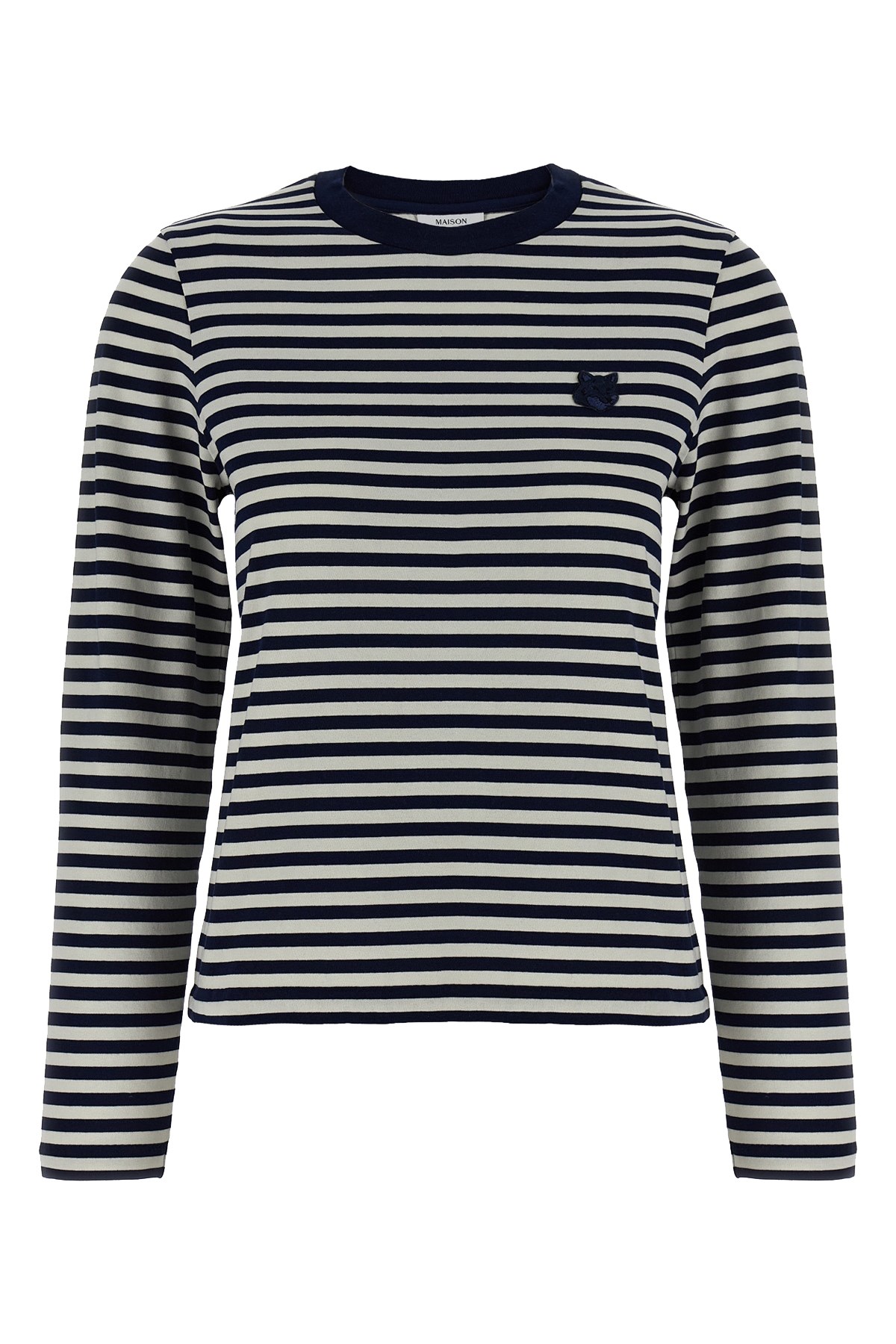 Maison Kitsuné Bold Fox Head Sweaters And Cardigans Blue