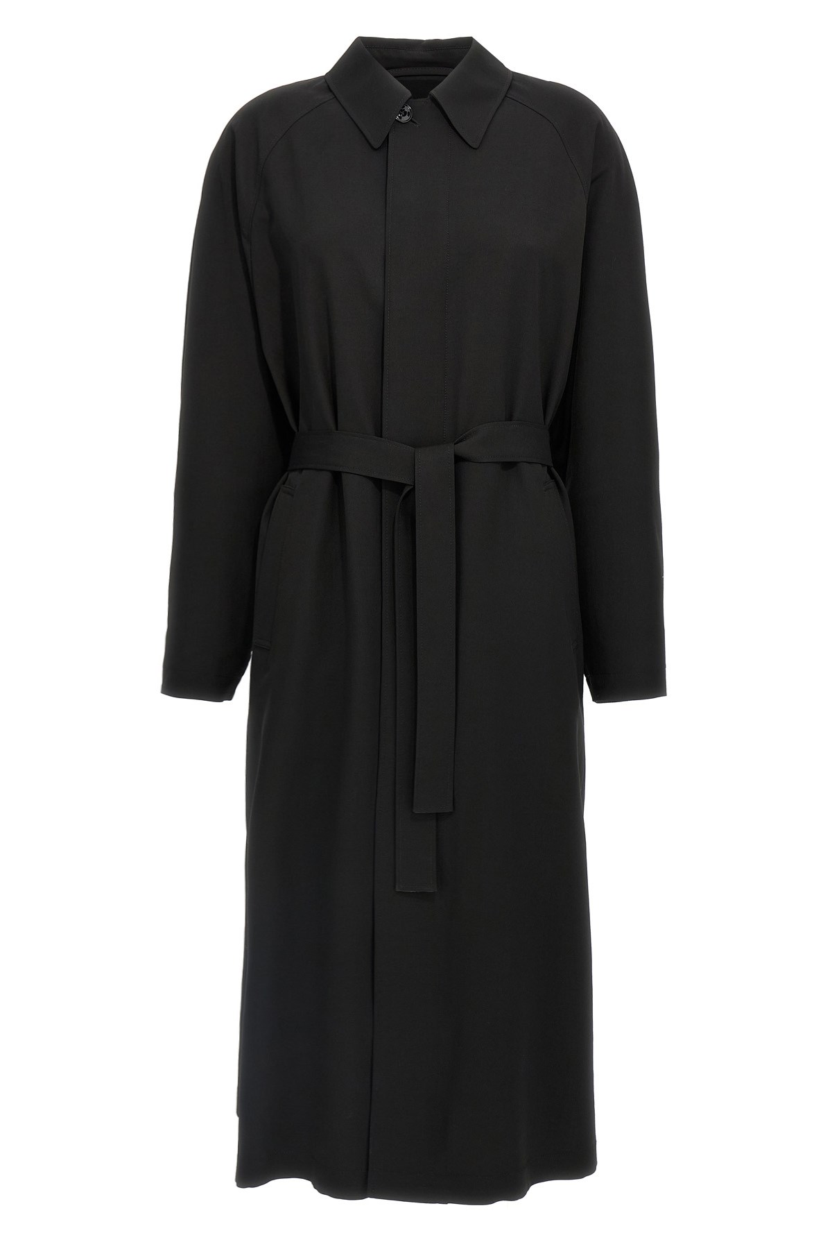 Shop Lemaire Wool Trench Coat