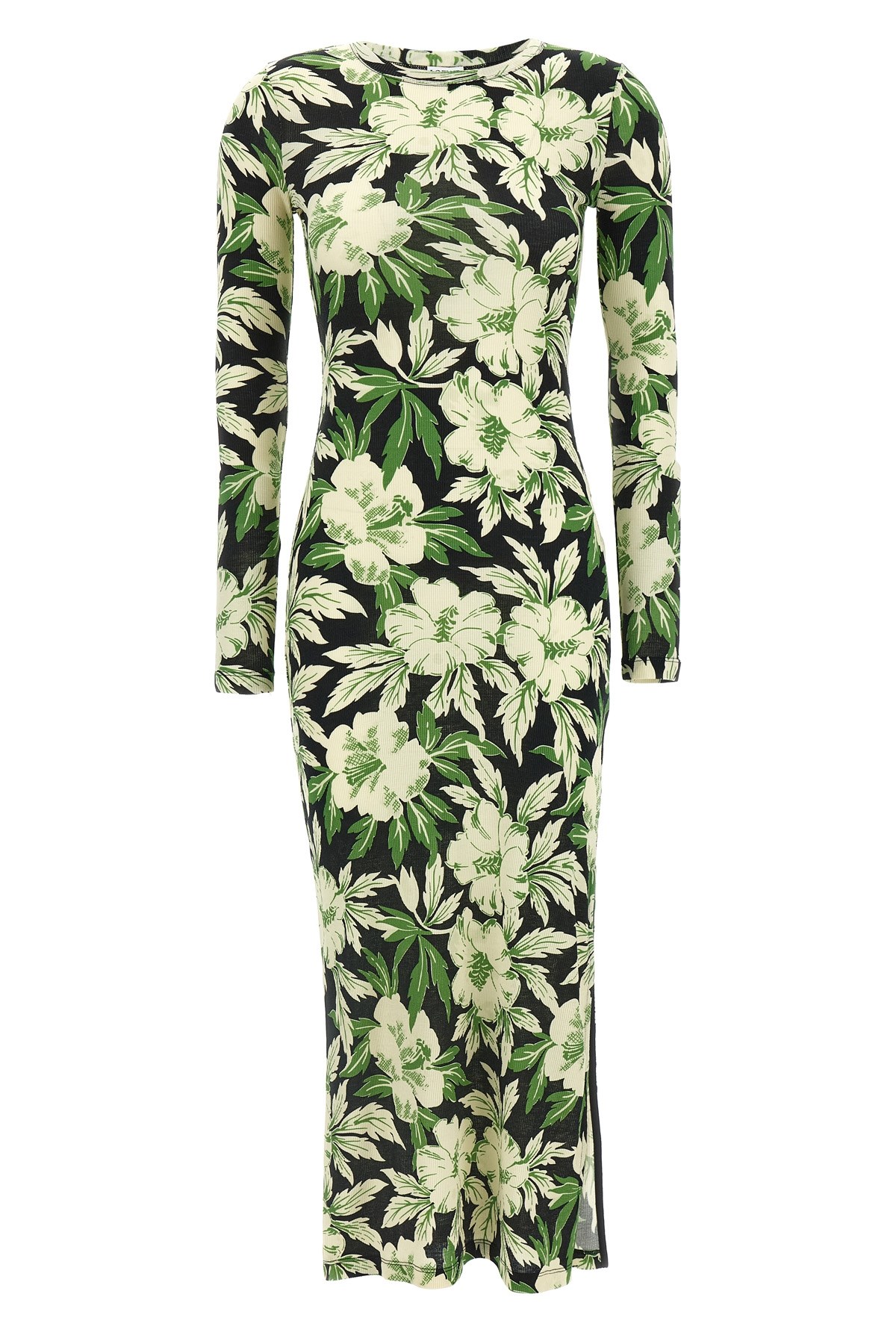 Loewe Floral Dress Dresses Multicolor