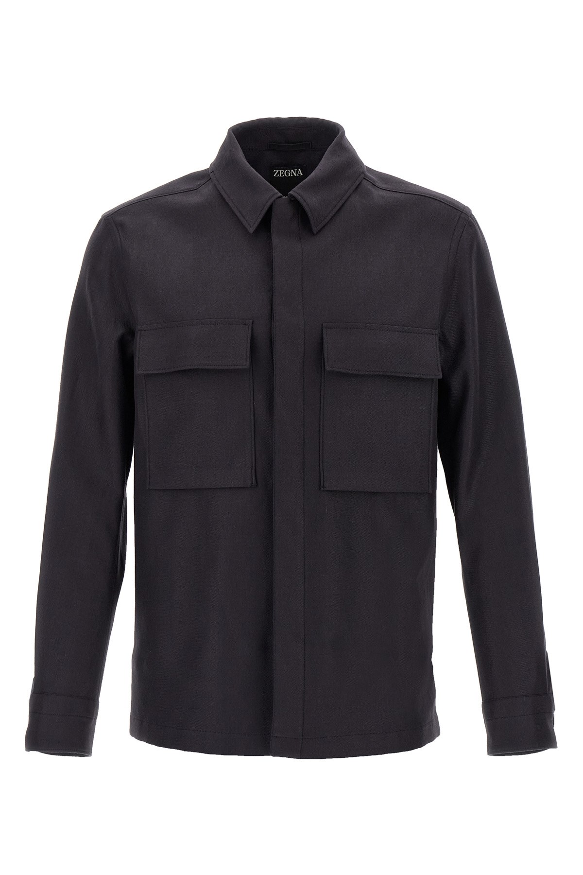 【関税込み】thom browne 'Combo Snap' overshirt Thom Browne Snap combo chest pocket overshirt | The Fashion