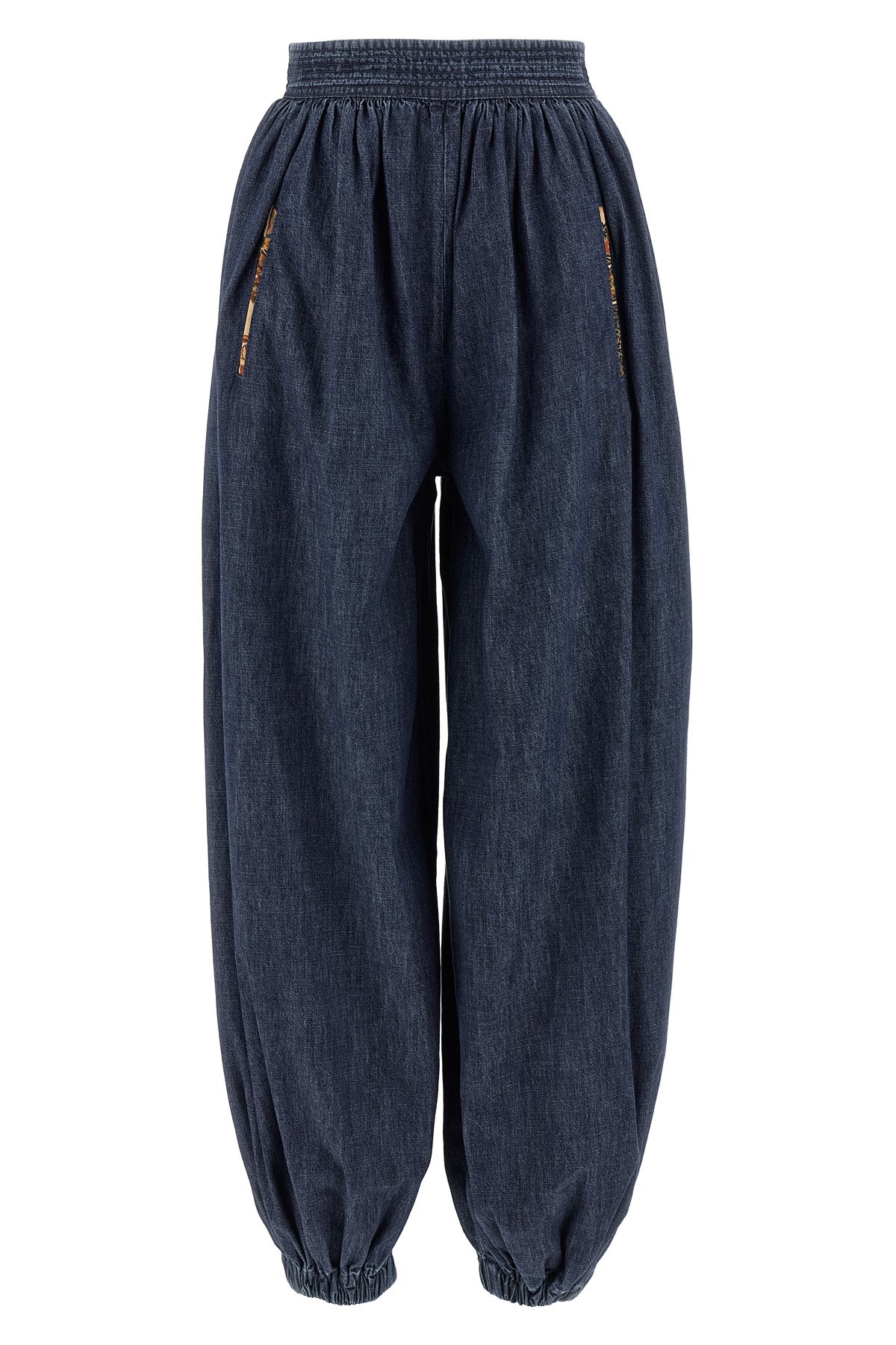 VALENTINO VALENTINO GARAVANI VALENTINO GARAVANI DENIM CHAMBRAY PANTS 