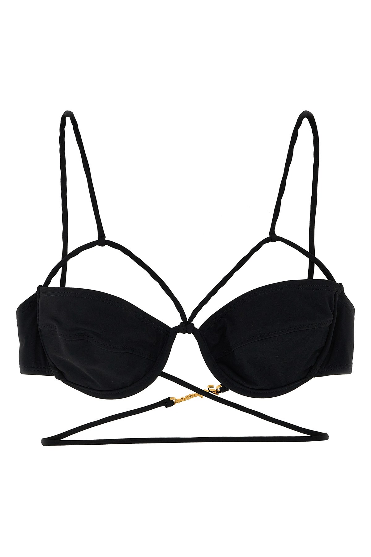 Shop Jacquemus 'le Haut De Maillot Signature' Bikini Top