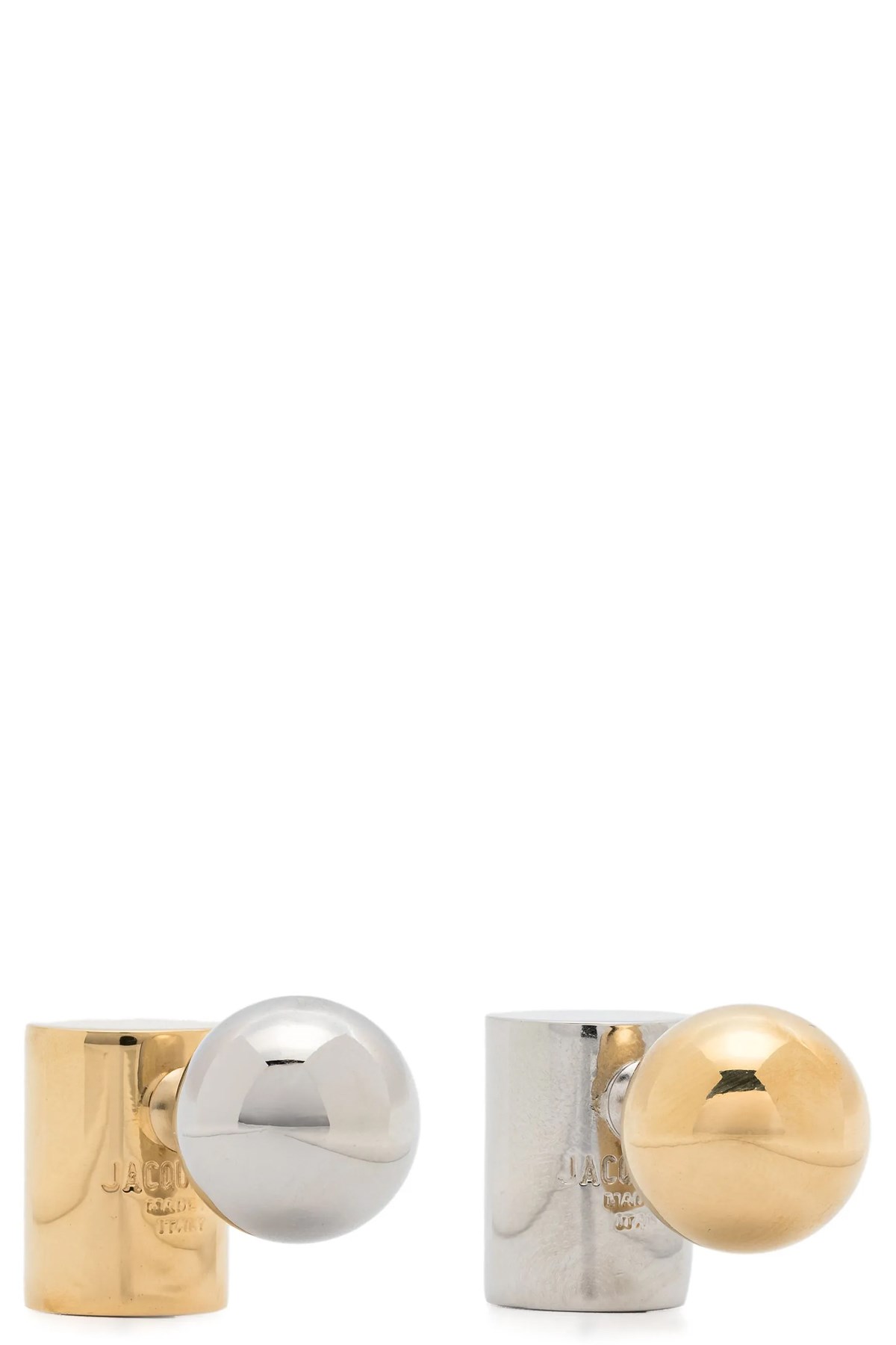 Shop Jacquemus 'les Boucles Perlina' Earrings