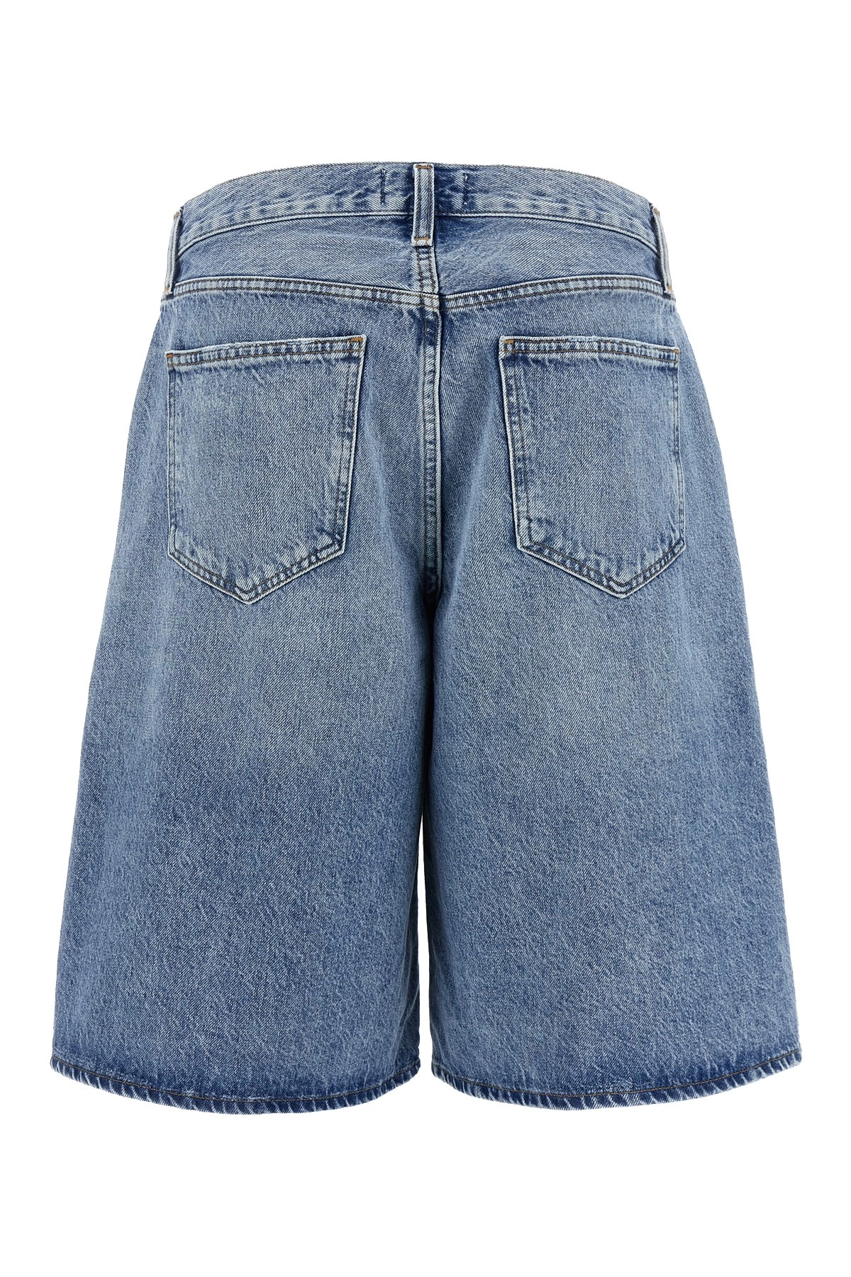 ショートパンツ AGOLDE FW25 'Baggy V-Short' bermuda shorts (A92391765 PRVL) Baggy V-Short in Prevail – AGOLDE