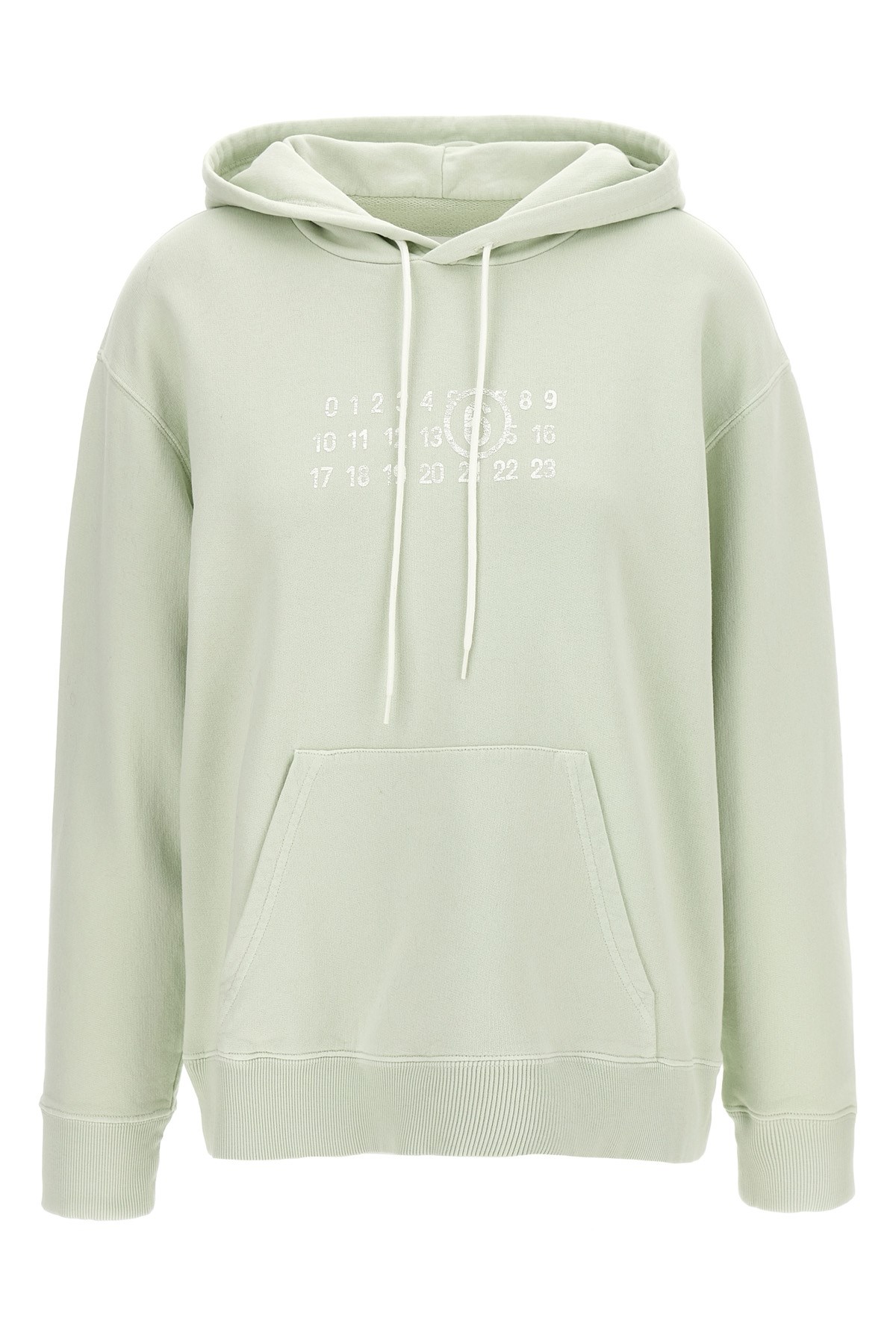 Mm6 Maison Margiela Numeric Signature Mm6 Sweatshirt Green