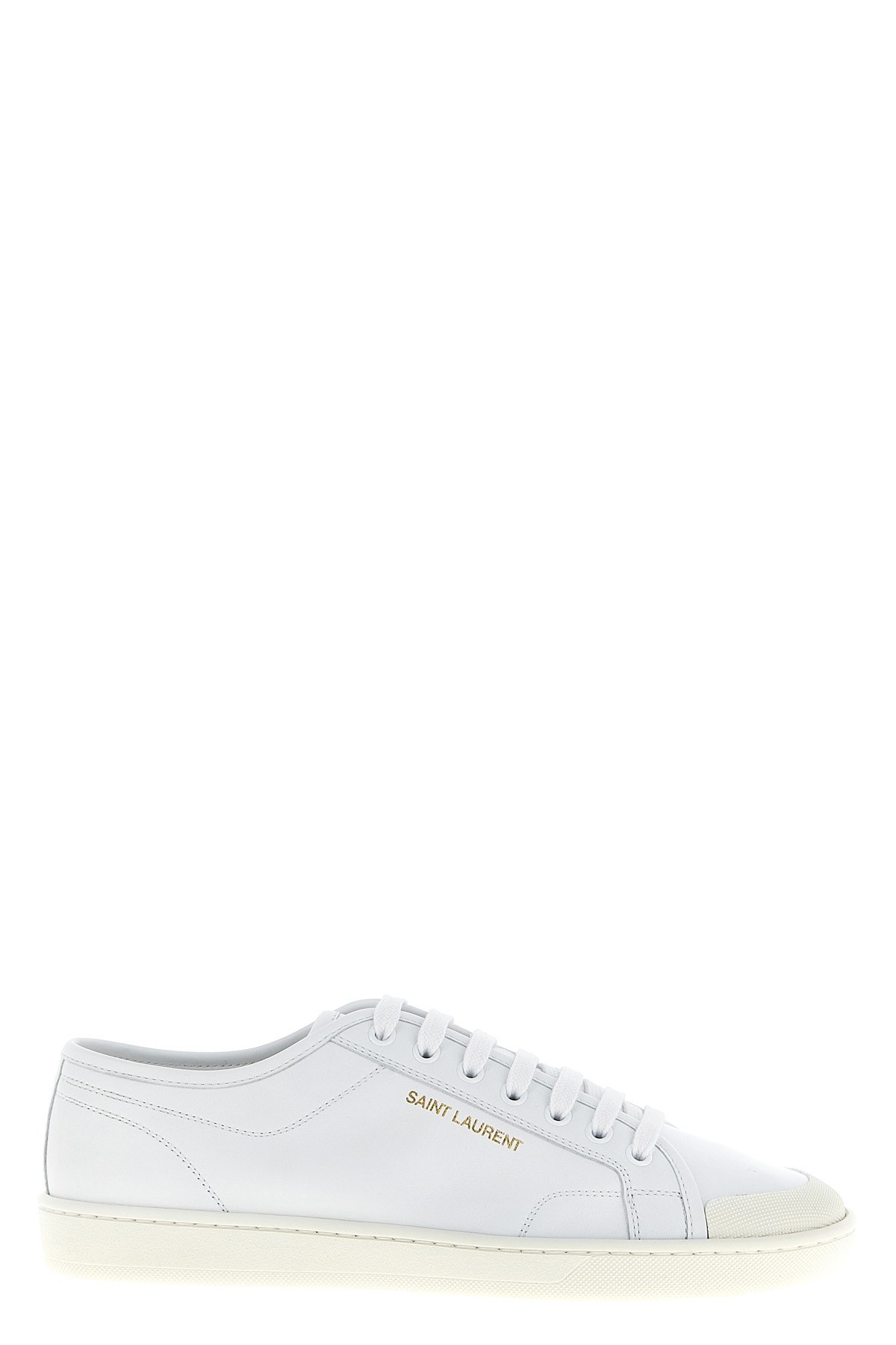 Saint Laurent Sneakers Casual Rubber Sole In White