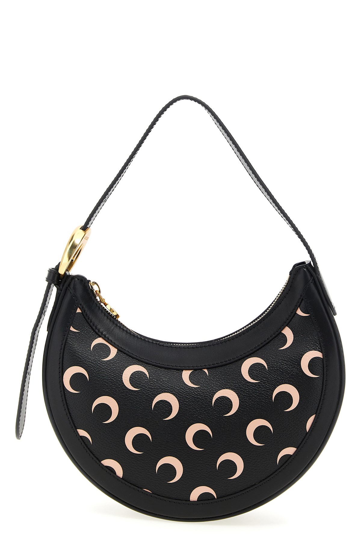 MARINE SERRE MARINE SERRE 'MOON CANVAS ECLIPS' MINI SHOULDER BAG