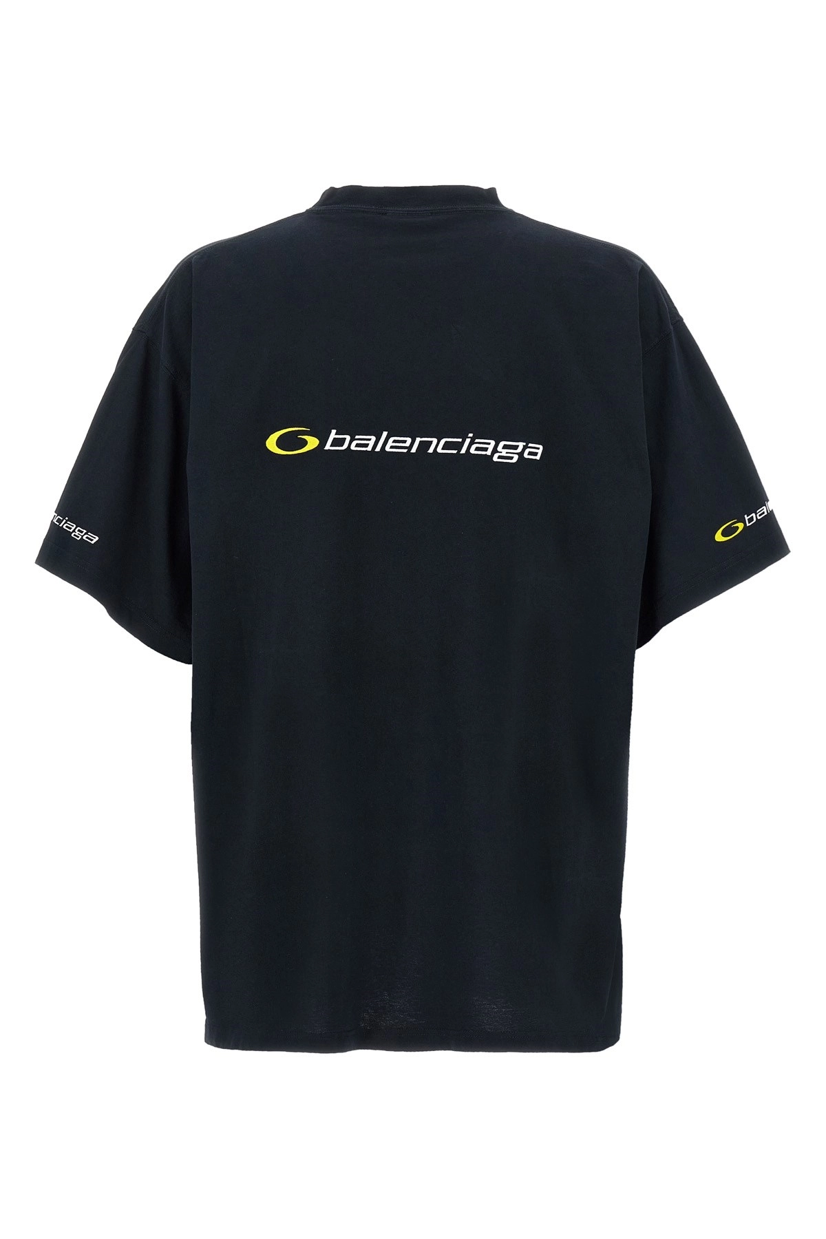 Balenciaga★25SS Logo embroidery 半袖Tシャツ 831305TSVD21569 Balenciaga Logo embroidery t-shirt available on julian