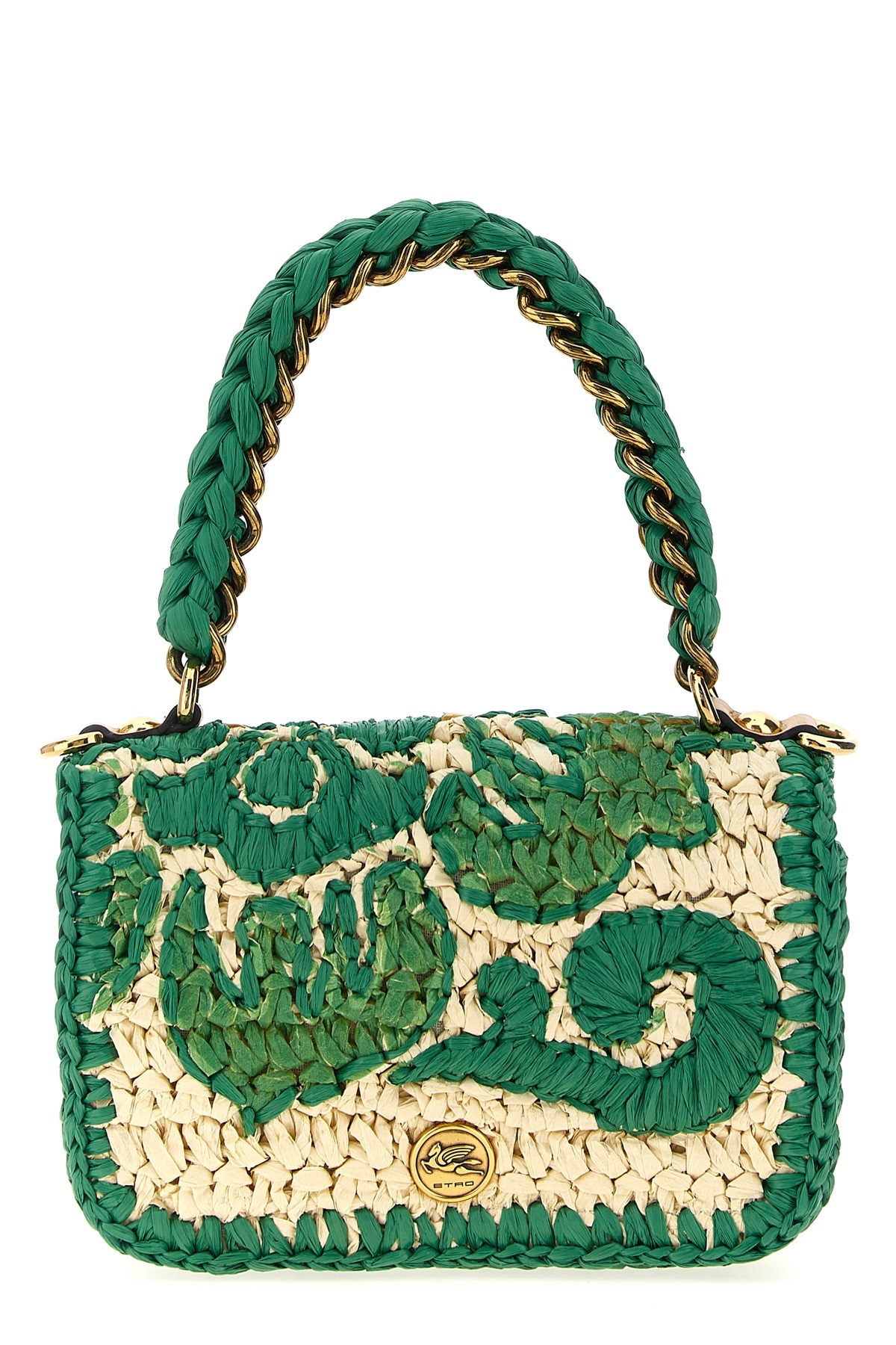 SALE ★関税込★ ETRO bond xs ラフィア バッグ Etro 'bond xs' handbag available on julian-fashion.com