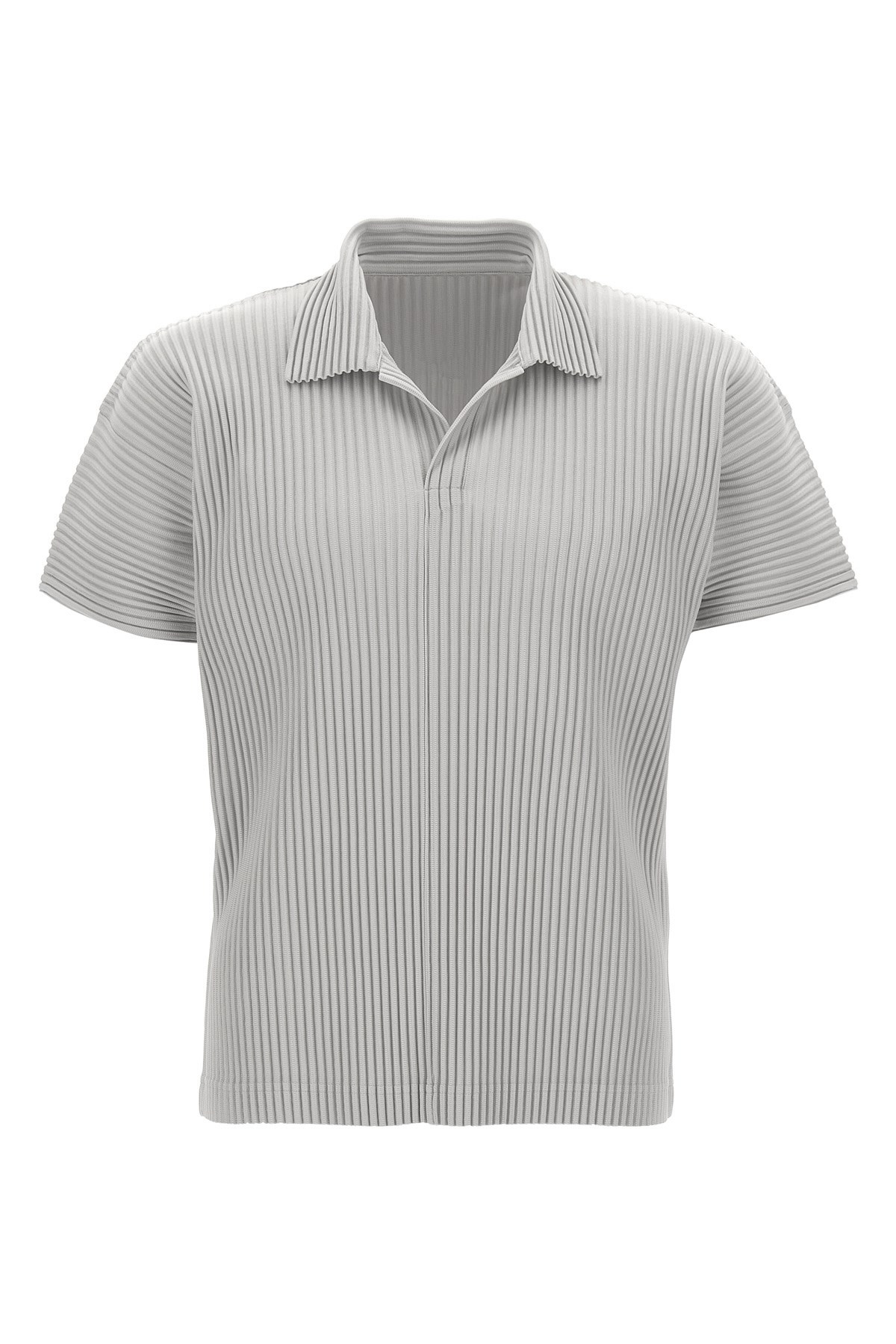 HOMME PLISSE' ISSEY MIYAKE Pleated Polo Shirt