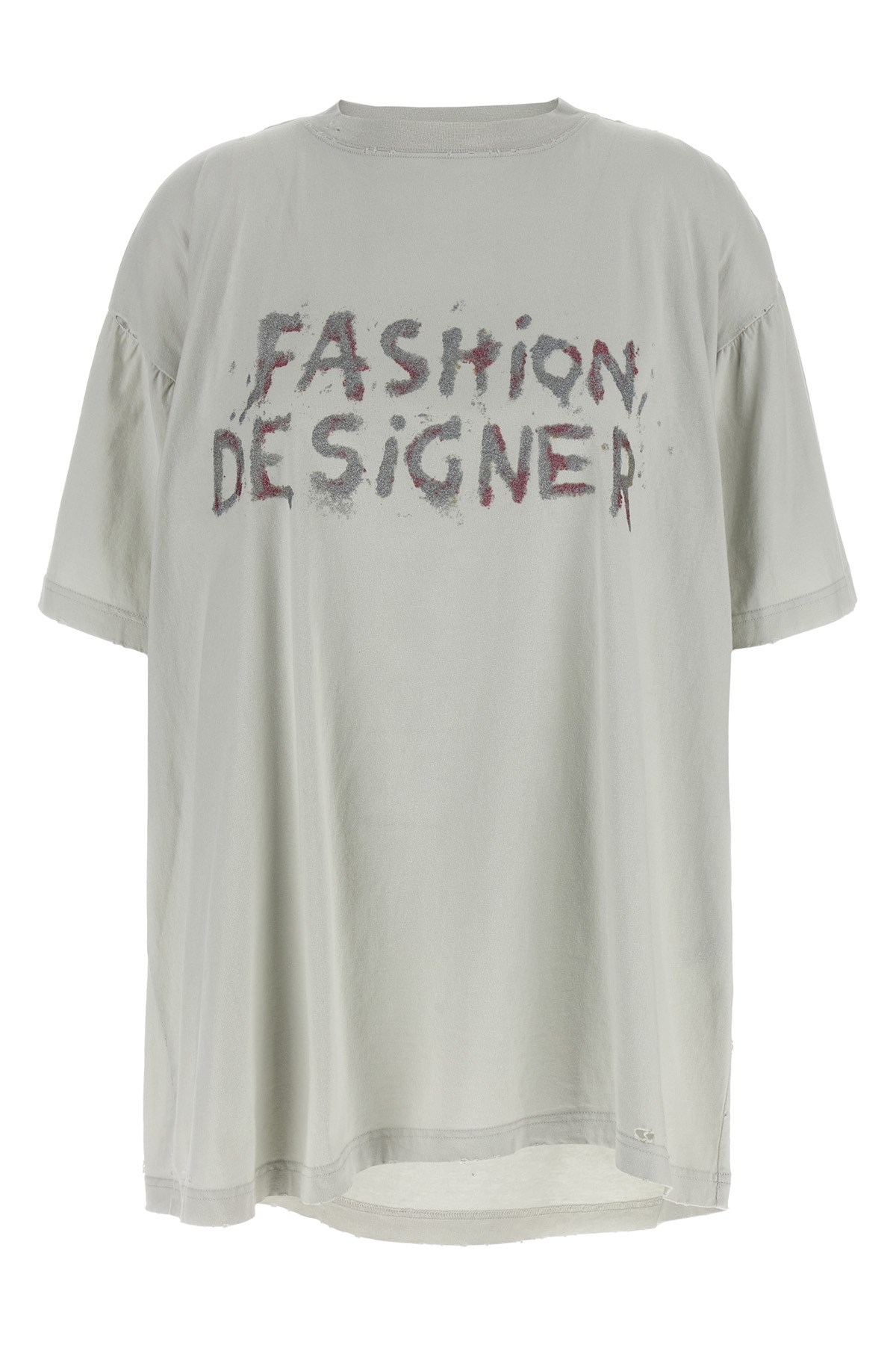 Balenciaga Grey Fashion Designer T-shirt