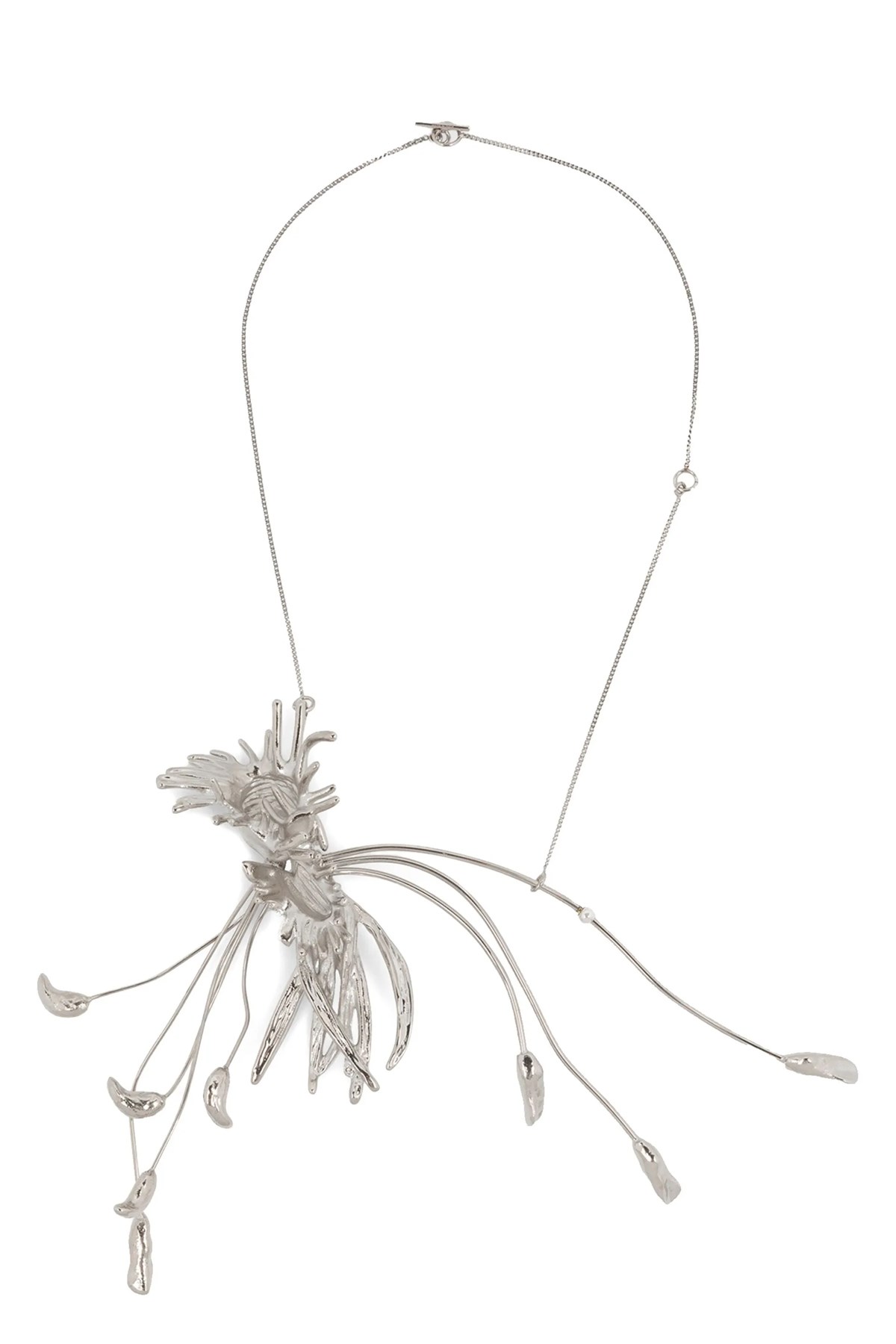 アクセサリーその他 DRIES VAN NOTEN 'Swirl' necklace Silver Dries van noten 'swirl' necklace available on julian-fashion