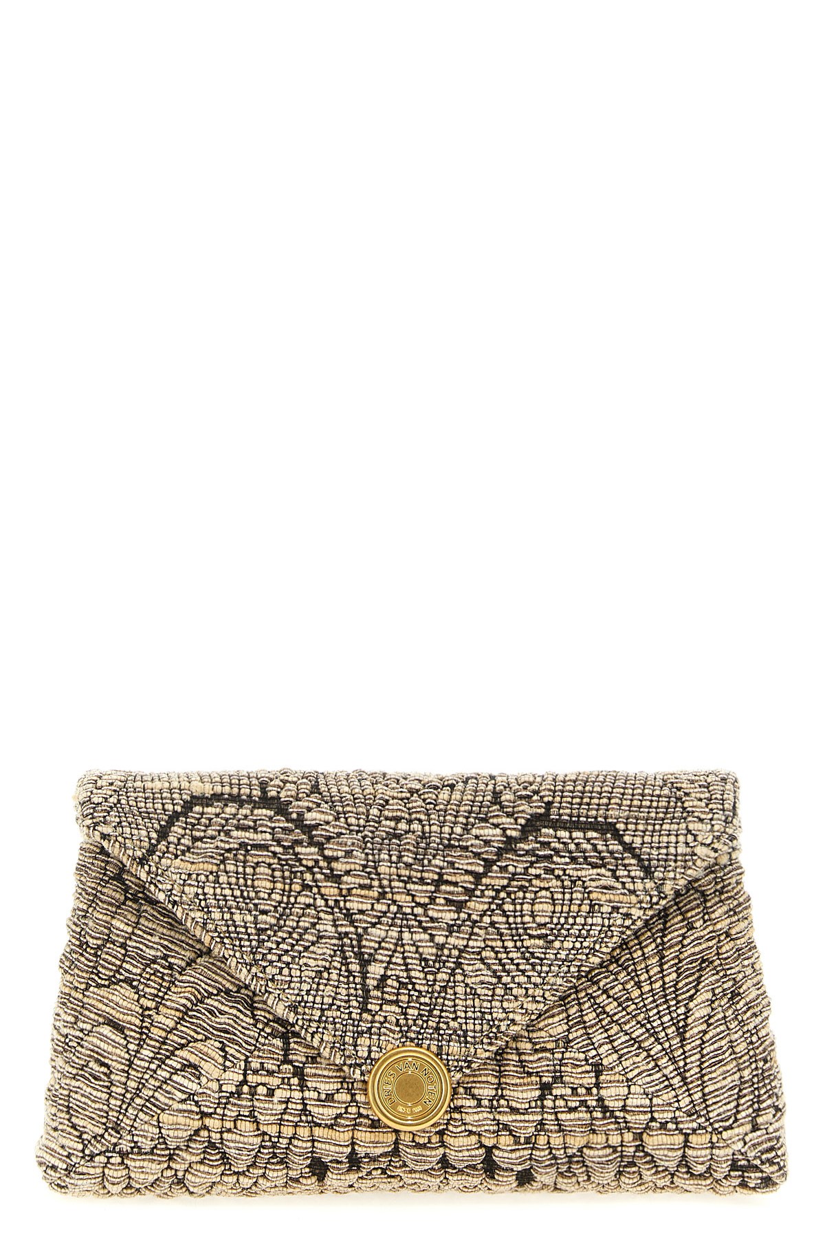 Shop Dries Van Noten Envelope Clutch Bag