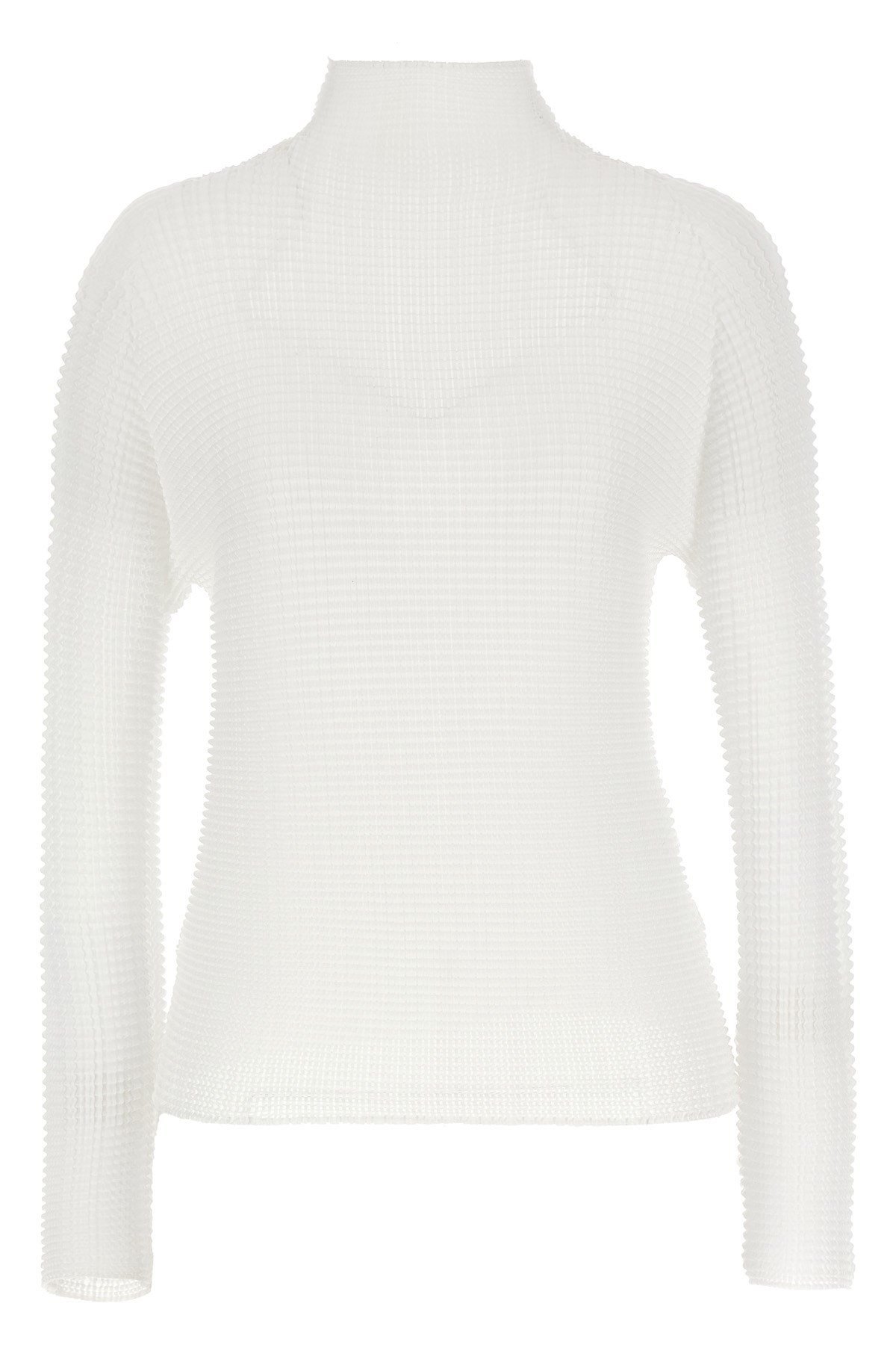 Shop Issey Miyake 'wooly Pleats-56' Blouse