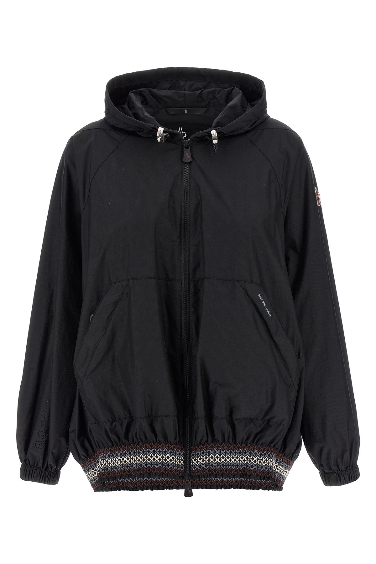 Moncler Samedans Casual Jackets And Parka Black
