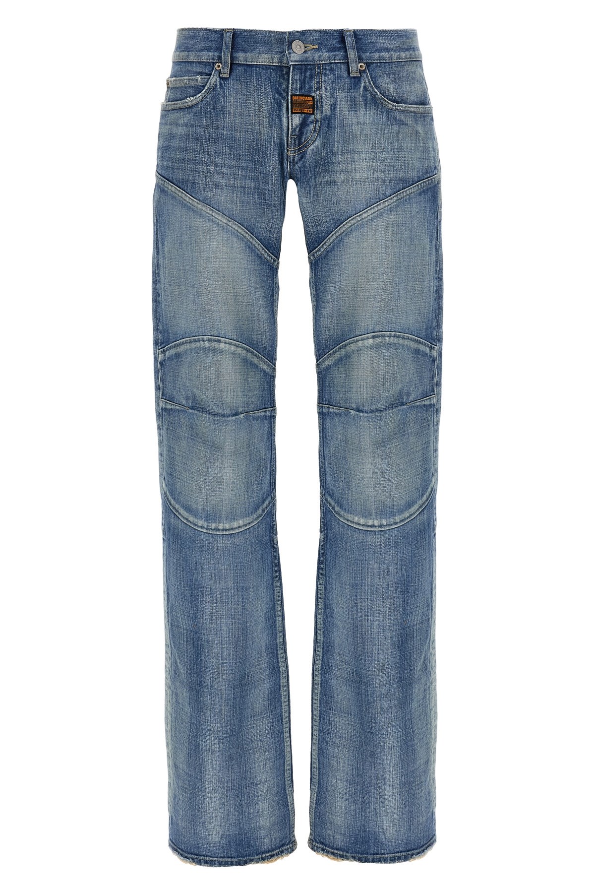 Balenciaga Relief Stitching Jeans