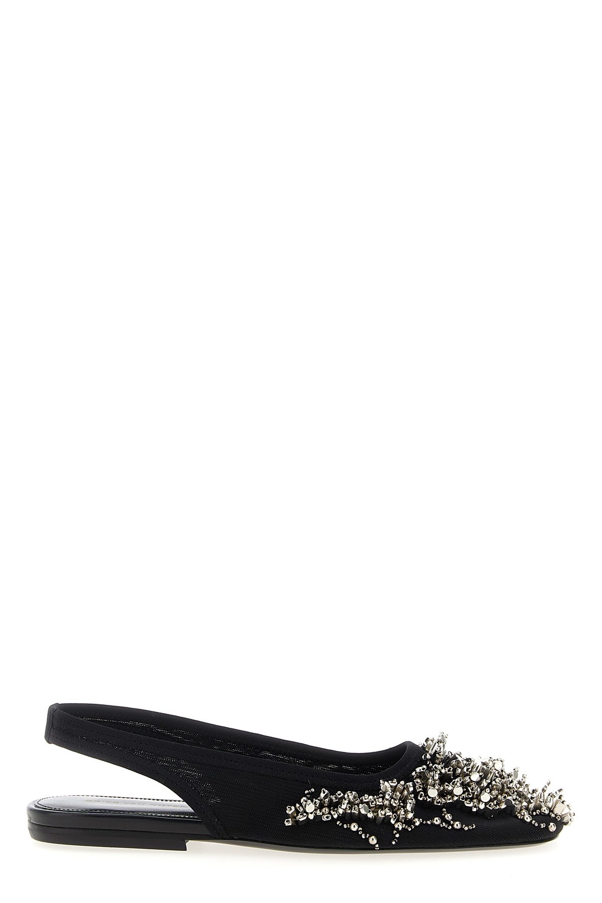Shop Dries Van Noten 'embroidered' Slingback