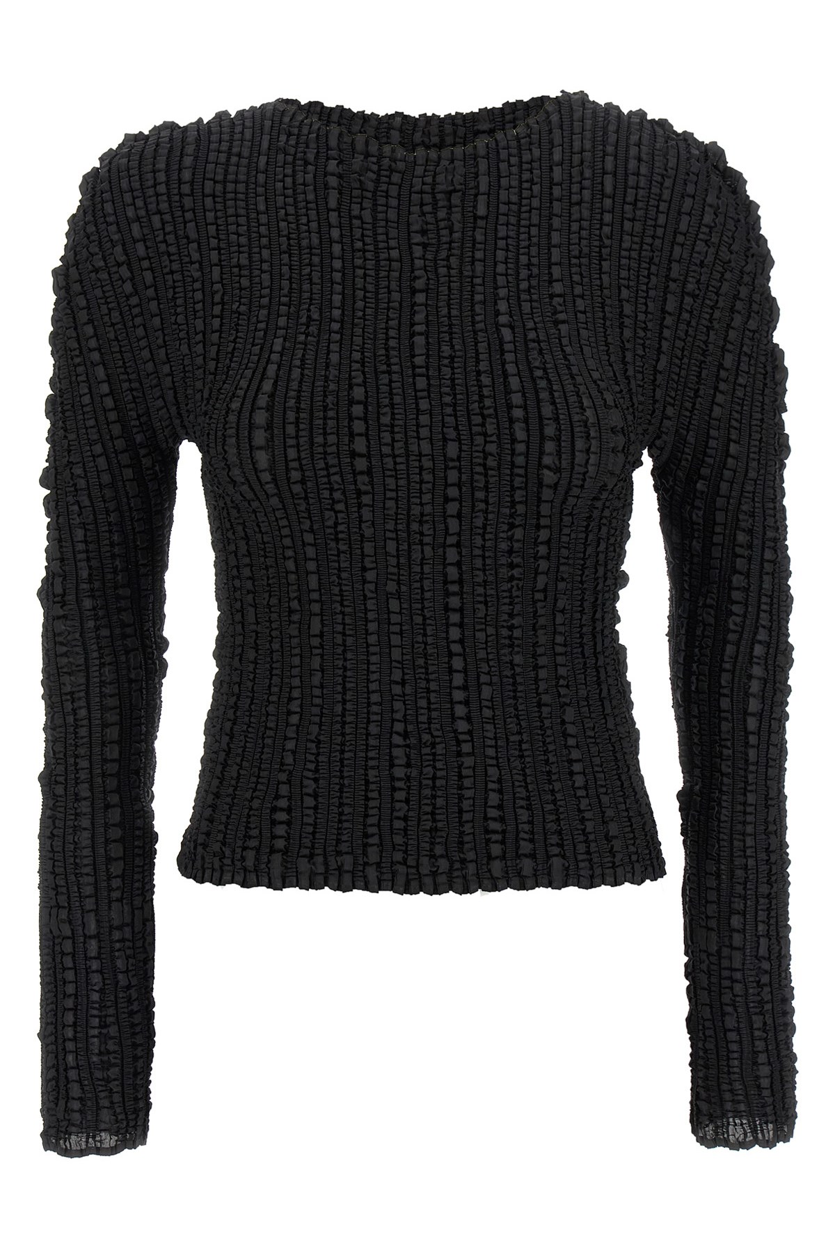 Issey Miyake Jellyfish Pleats Sweaters And Cardigans Black