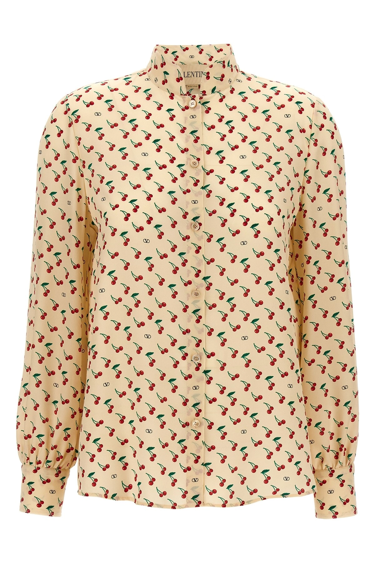 Tシャツ・カットソー Valentino Garavani Cherryfic' Top Valentino Cotton Printed Cherry T-Shirt | Harrods US