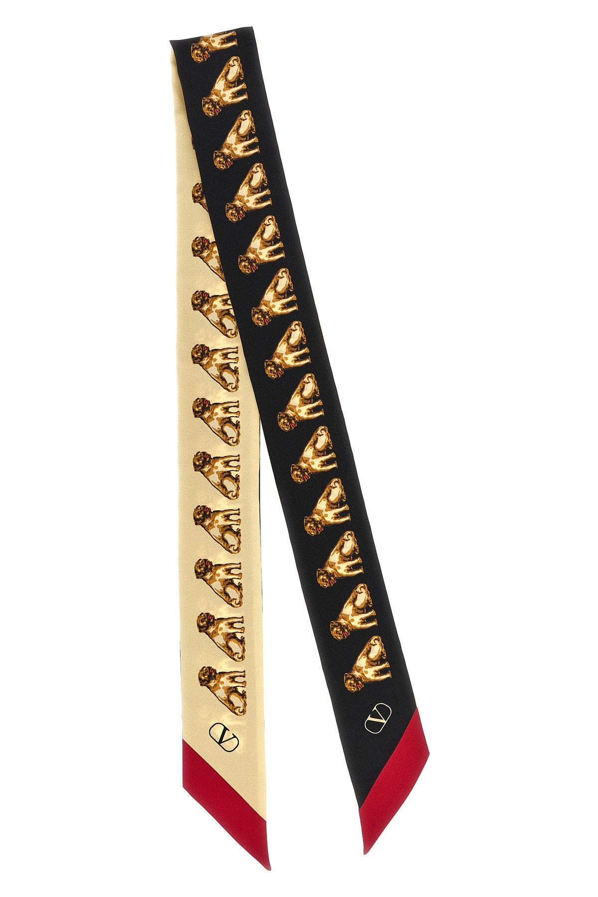 Shop Valentino Garavani Garavani 'petit Charles' Scarf