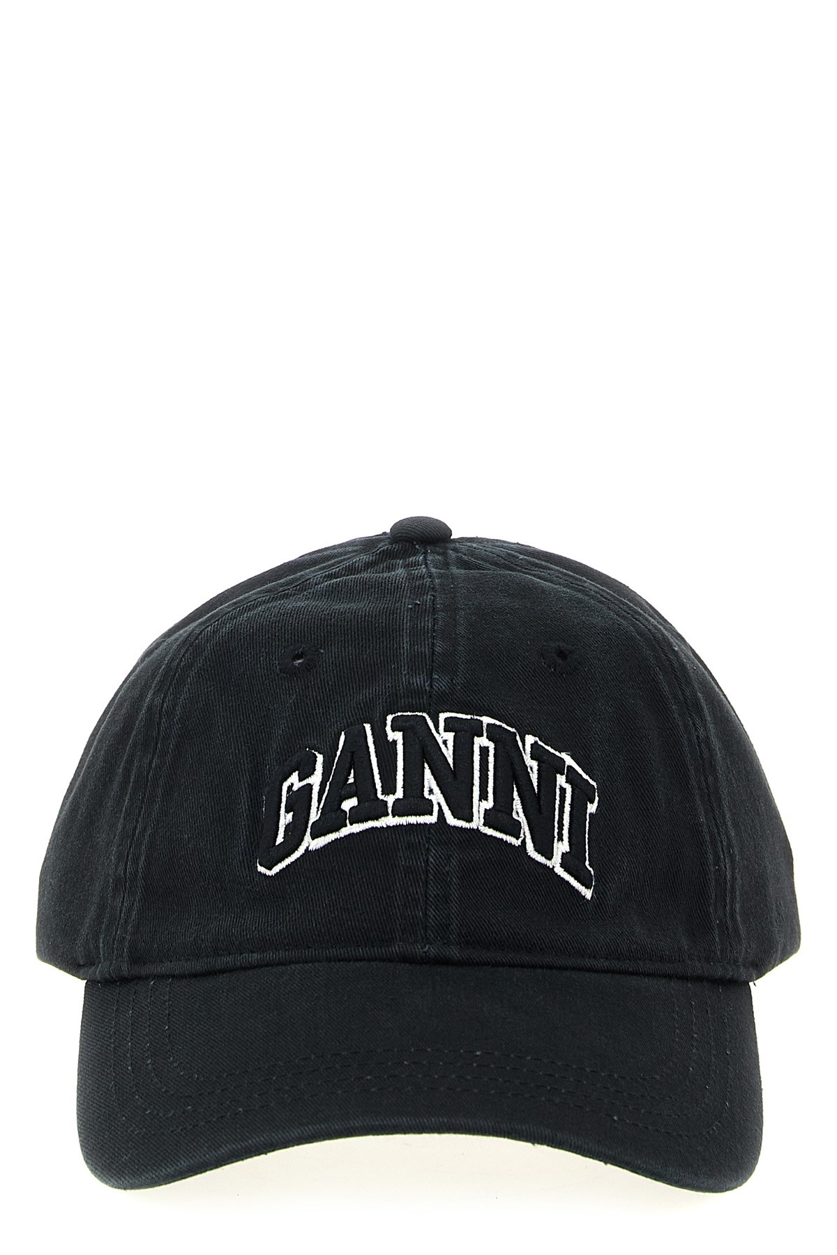 Shop Ganni Canvas Cap