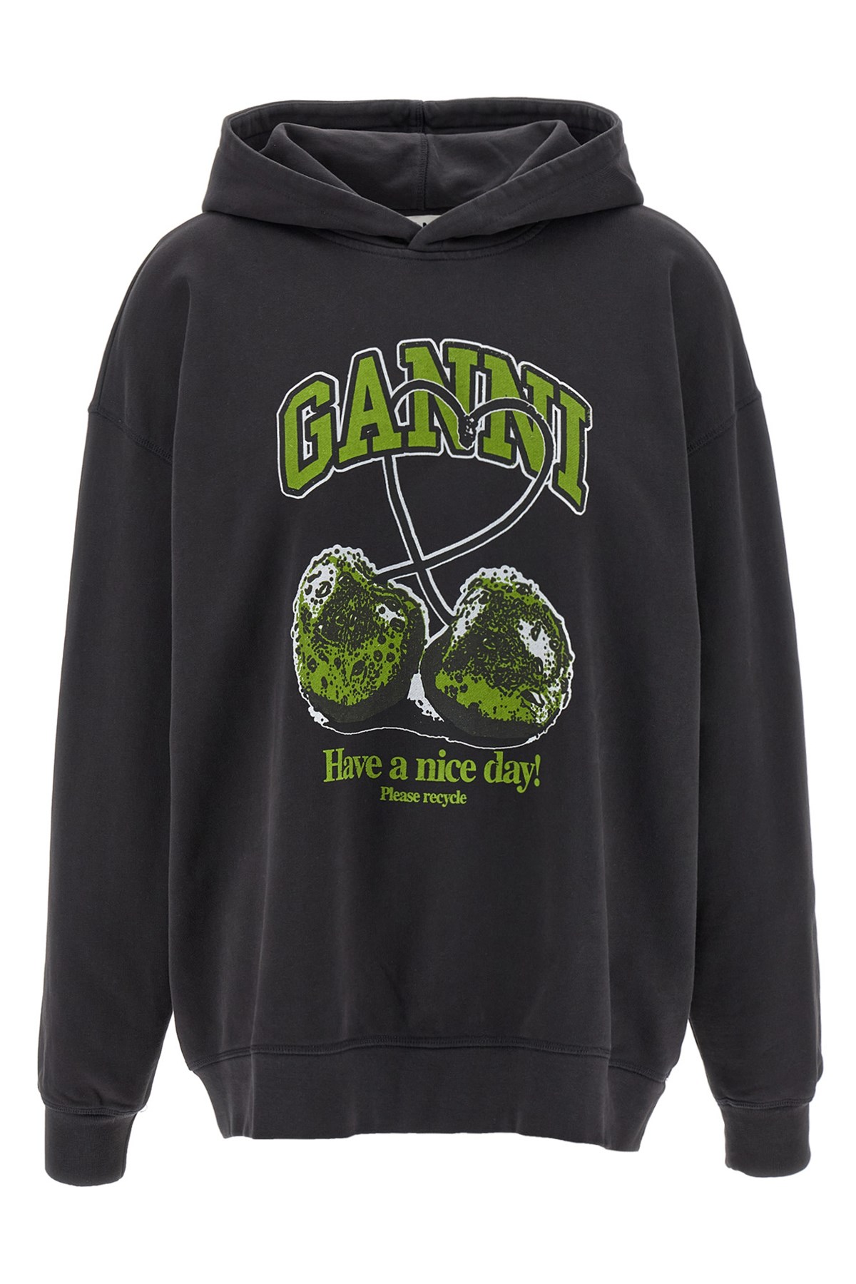 GANNI 'Basic Jersey Cherry' Hoodie