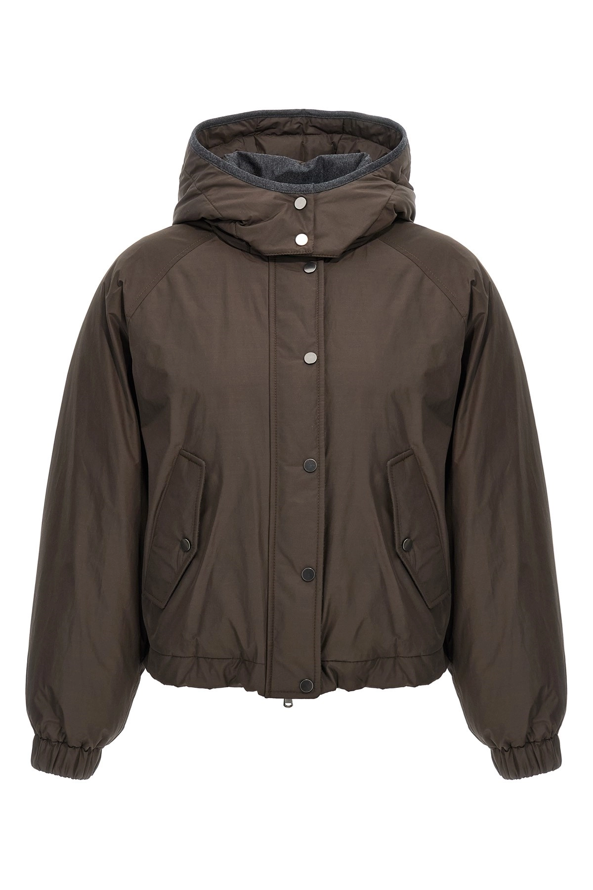 ダウンジャケット・コート BRUNELLO CUCINELLI Cropped down jacket (MG5017835P C4228) Brunello cucinelli Cropped down jacket available on julian