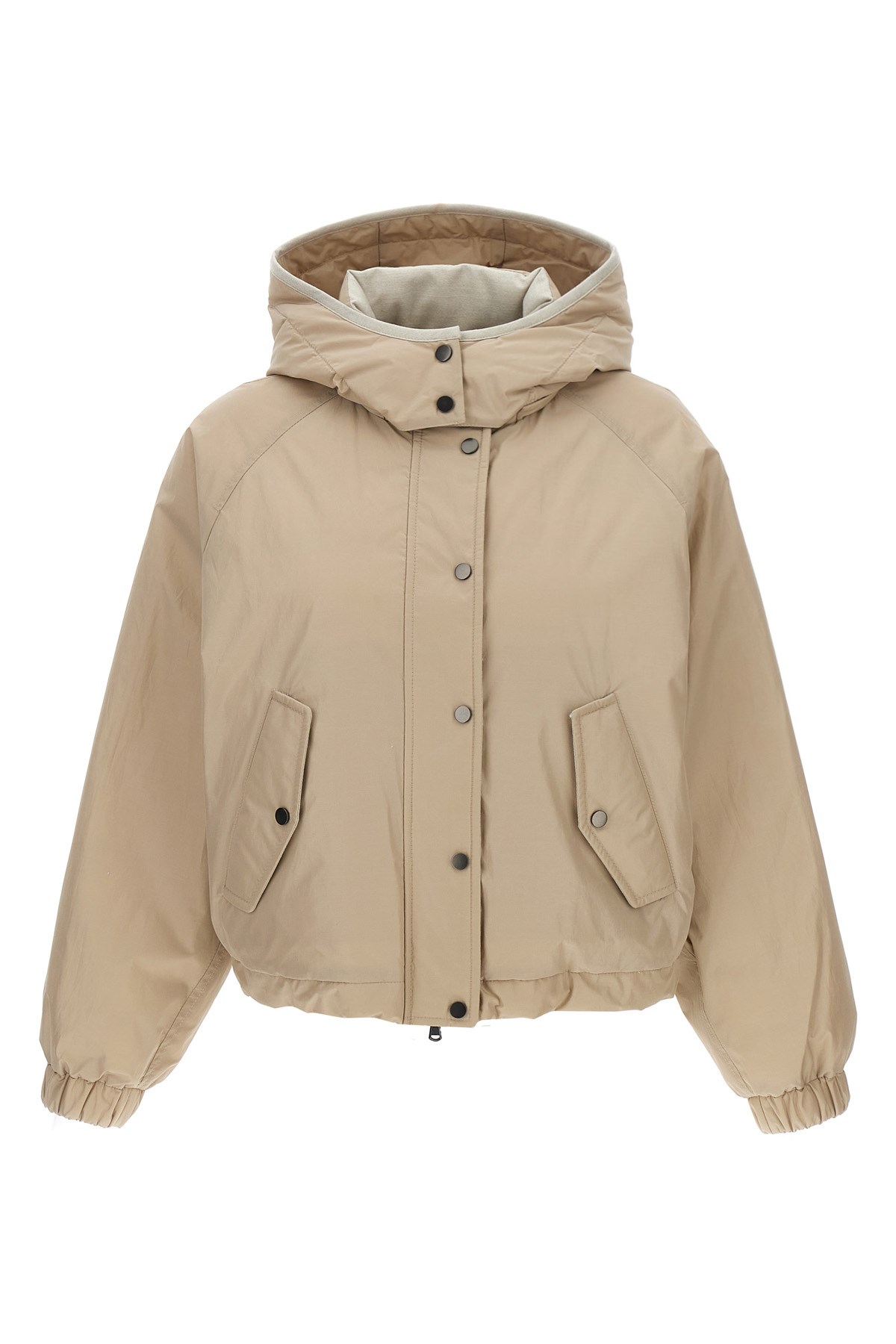 ダウンジャケット・コート BRUNELLO CUCINELLI Knitted neck down jacket Brunello cucinelli Knitted neck down jacket available on