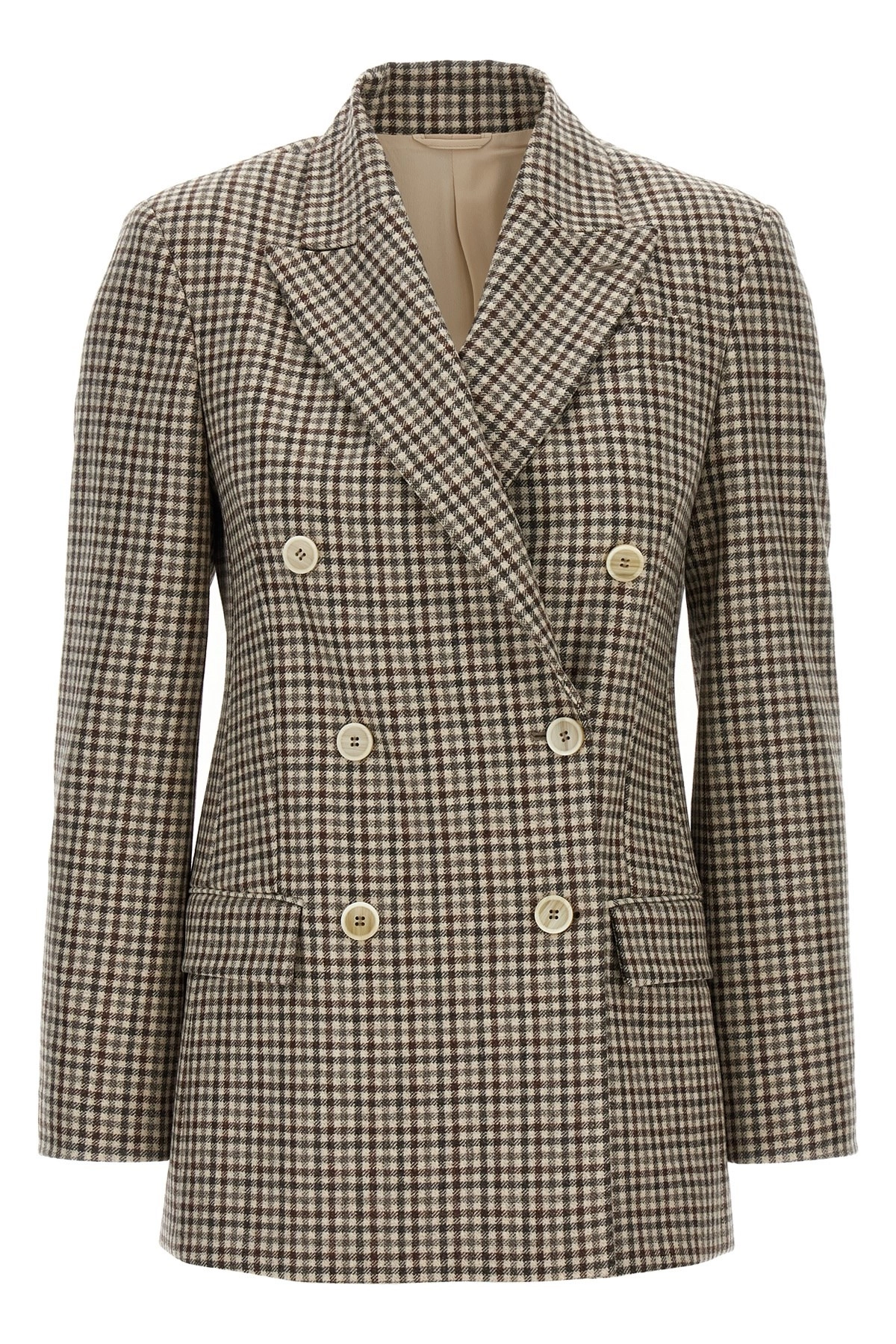 ジャケット BRUNELLO CUCINELLI Blazer check Monile (MG5237050P C001) Brunello cucinelli Blazer check monile available on julian