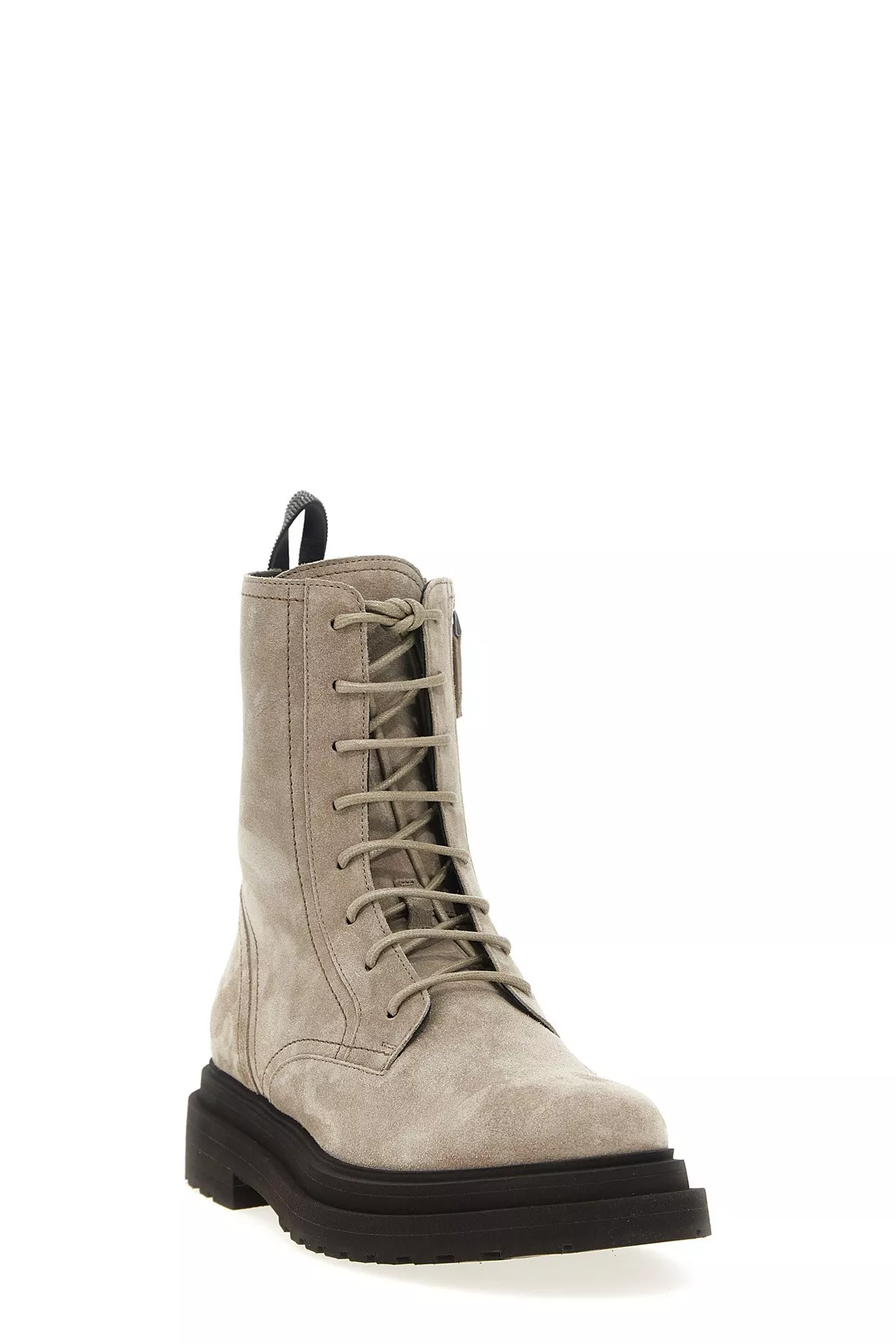 【関税込み】BRUNELLO CUCINELLI Suede combat boots Monile Brunello cucinelli Suede combat boots monile available on