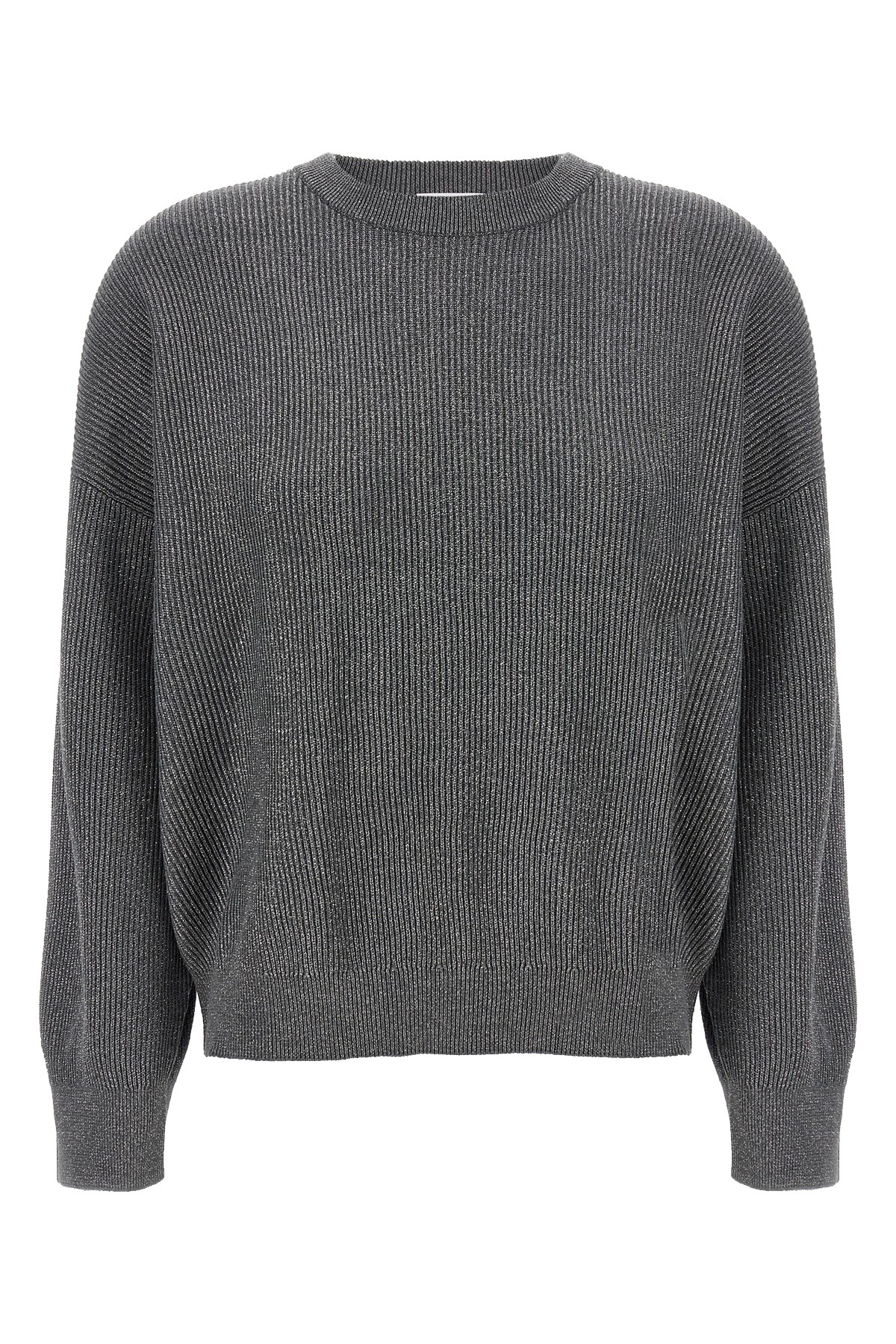 Brunello Cucinelli Sparkling Sweaters And Cardigans Gray