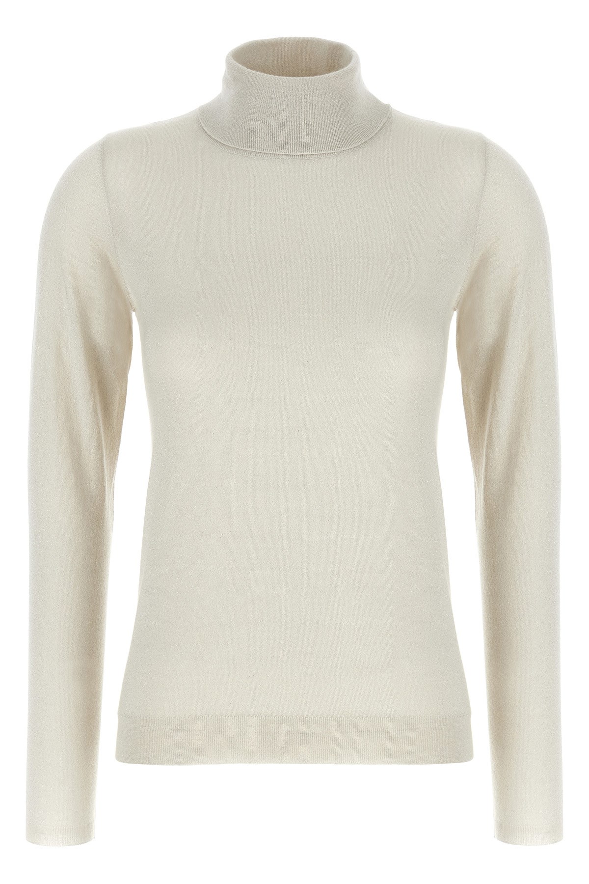 Brunello Cucinelli Cashmere-silk Glitter Turtleneck Sweater