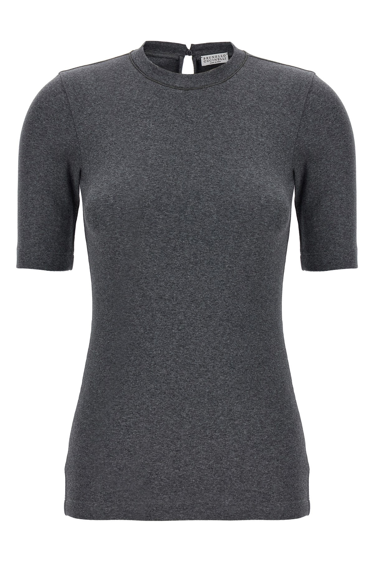 Brunello Cucinelli Women Sparkling Ribbed Cashmere Sweater