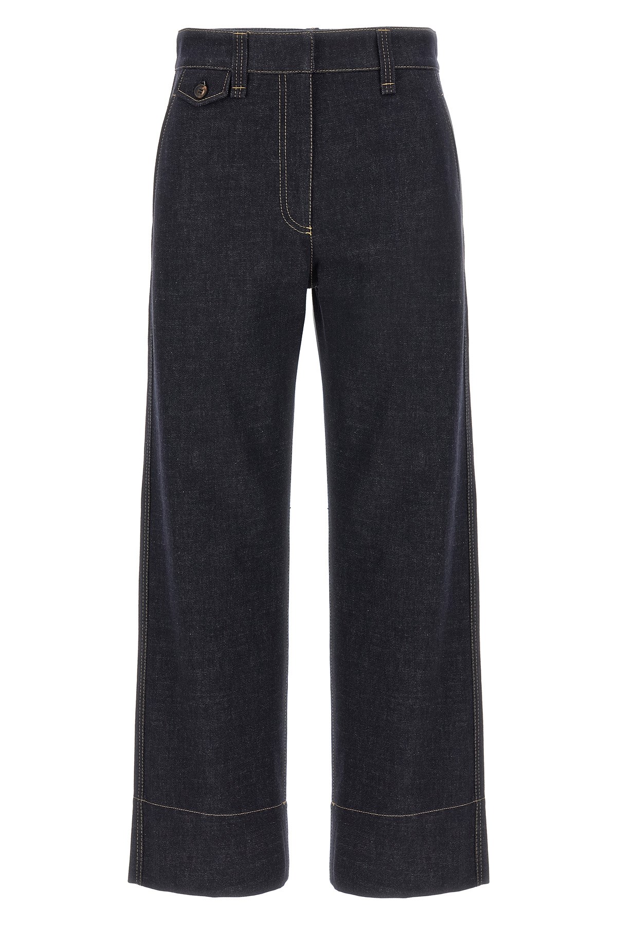 Shop Brunello Cucinelli 'sartorial Square' Jeans