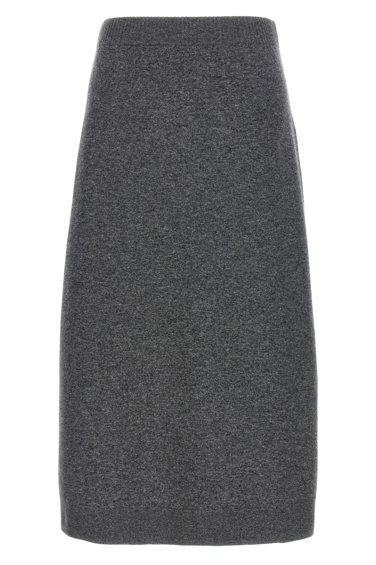 Brunello Cucinelli Longuette Midi Skirt In Stretch Cashmere
