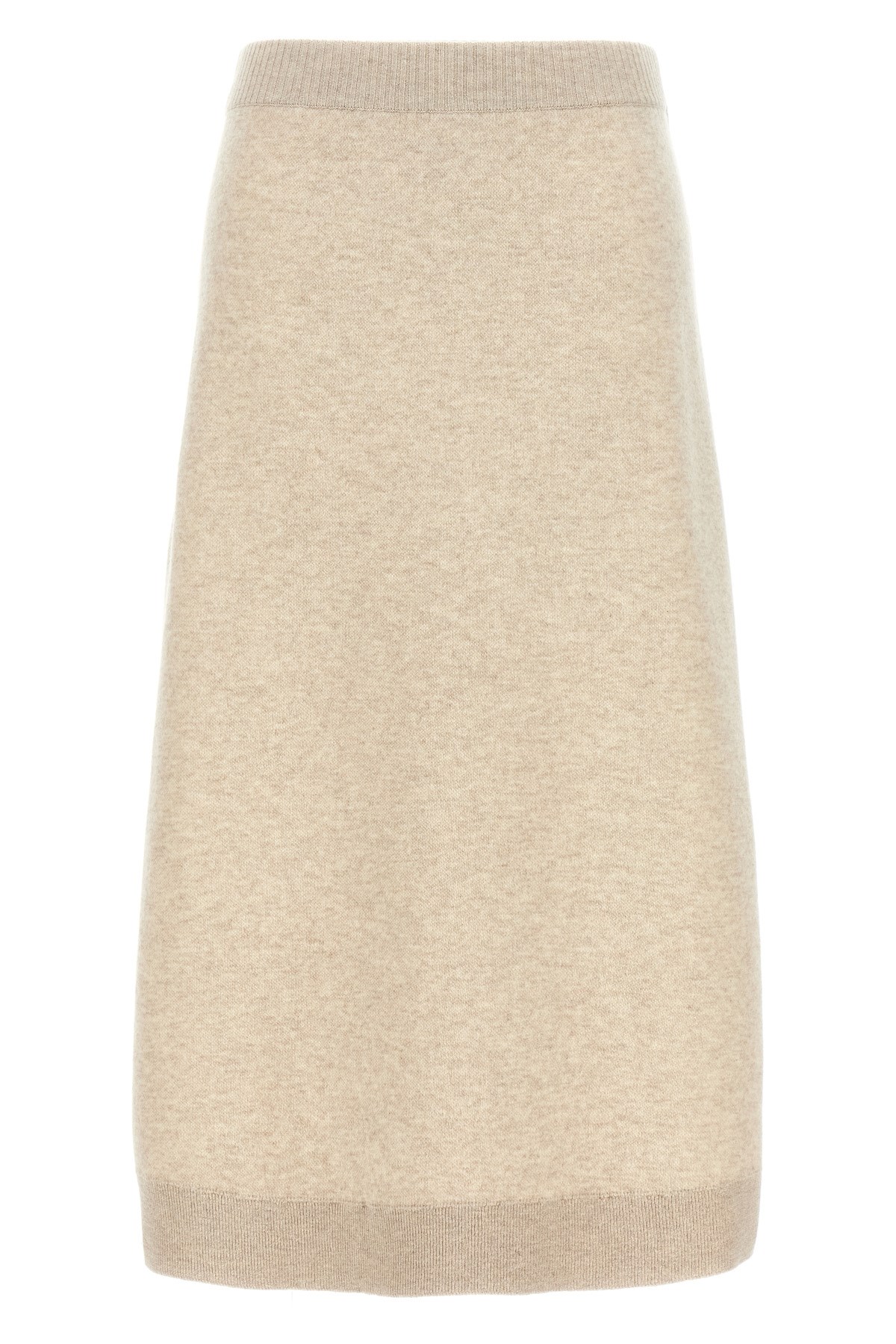 Brunello Cucinelli Women Cashmere Skirt In Neutral
