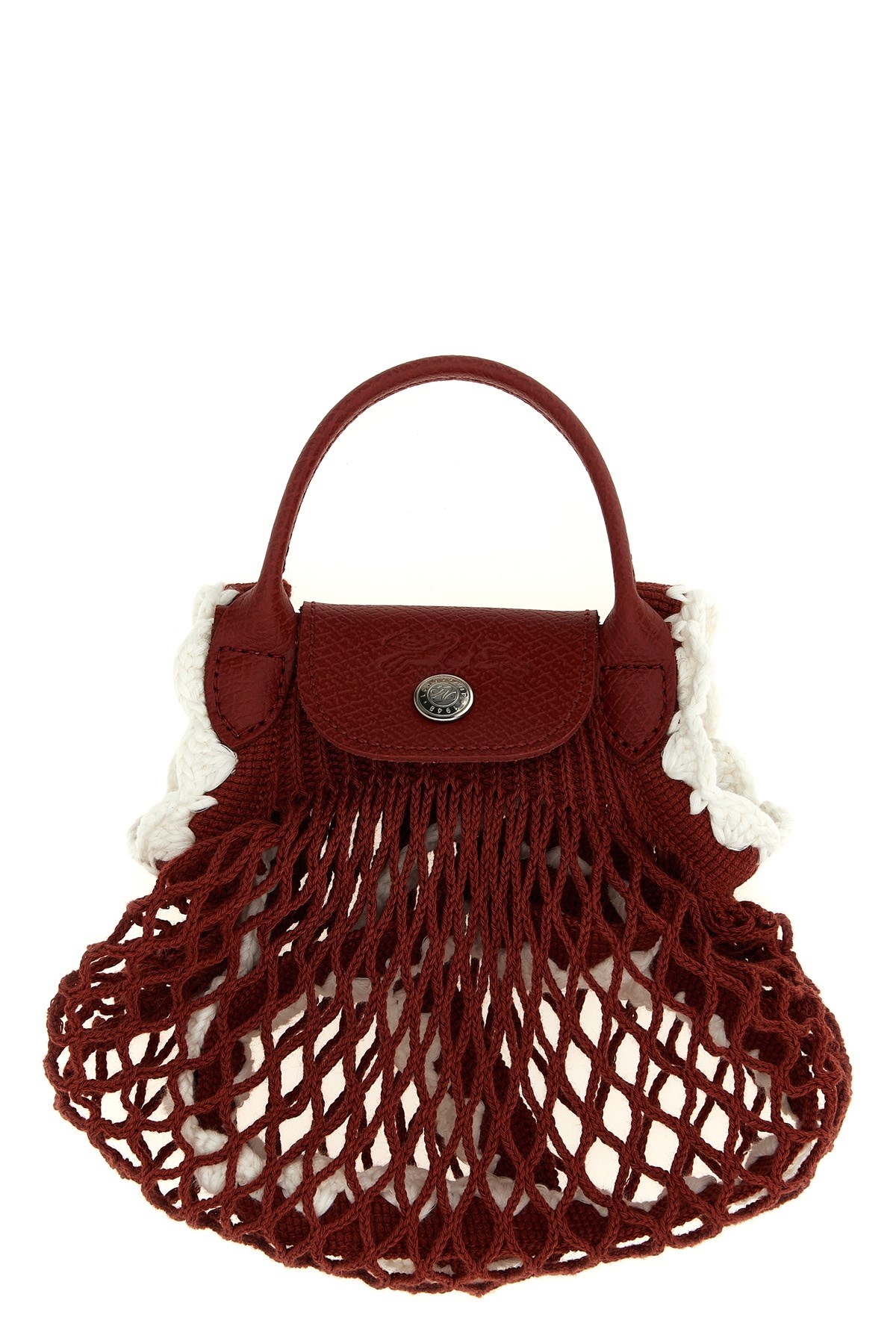 Longchamp Xs Le Pliage Filet Crossbody Bags Red | ModeSens
