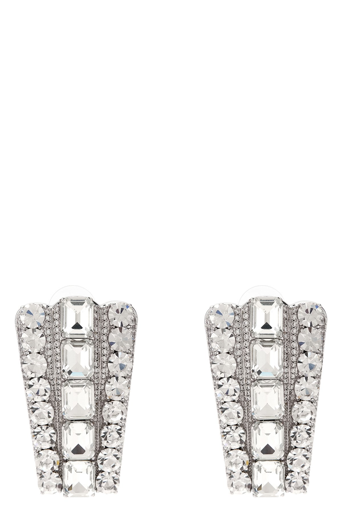 SELF-PORTRAIT SELF PORTRAIT 'MULTI CRYSTAL' EARRINGS