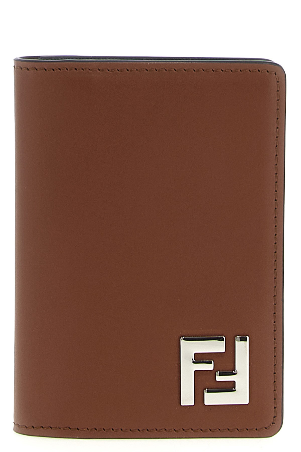 Fendi Squared Ff Wallets And Card Holders Brown
