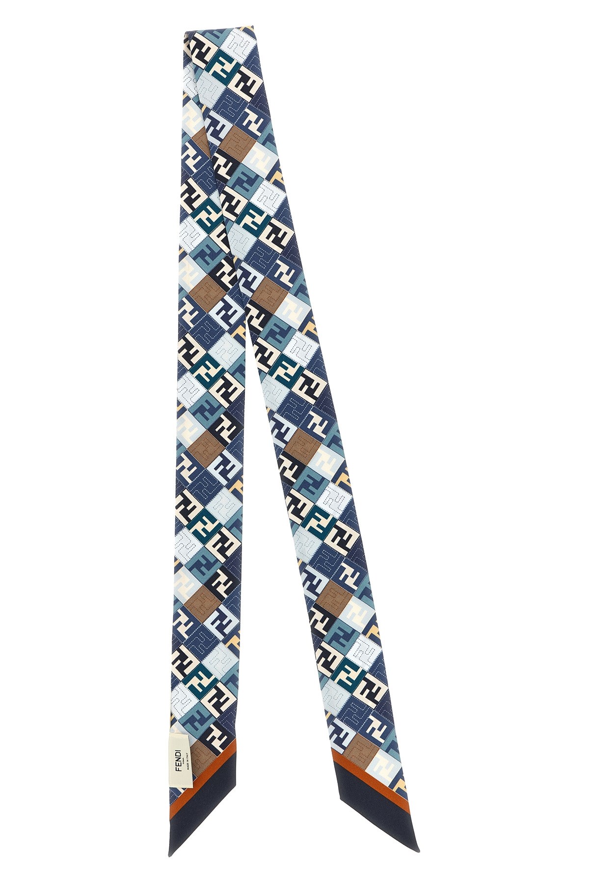 Fendi Double-sided Bandeau 'wrappy' Slim Shape In Multi
