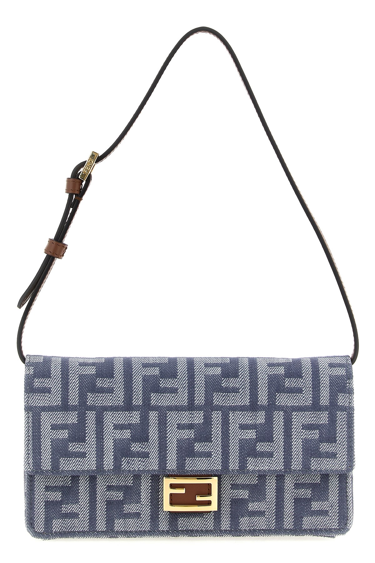 Fendi Baguette Wallets And Card Holders Blue In Blue