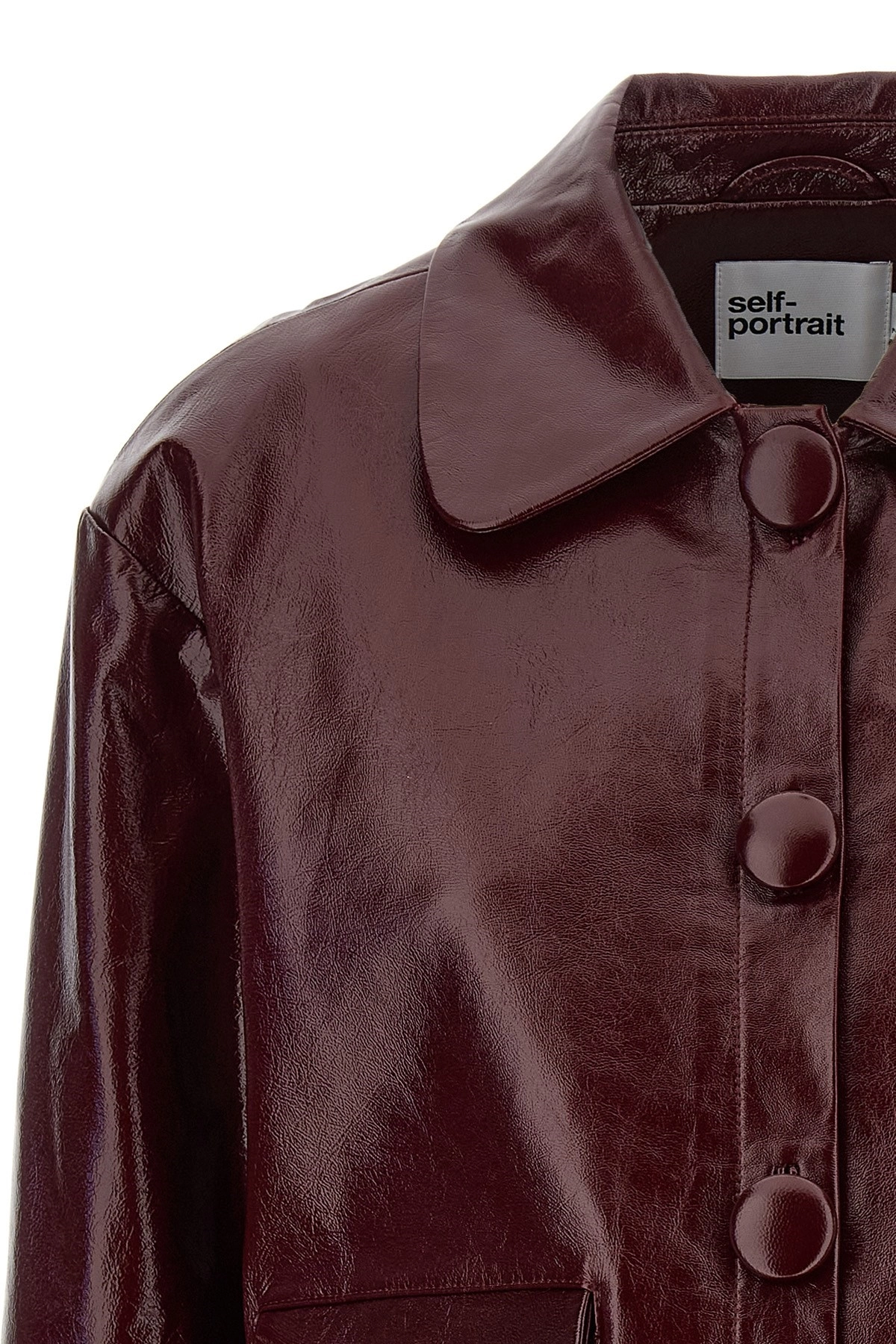 レザージャケット・コート Self-Portrait Craque Leather Jacket Self portrait Craqué leather jacket available on julian