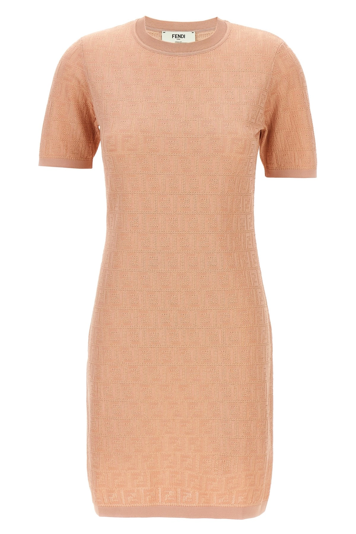 ワンピース FENDI SS25 FF cotton dress (FZDD61AUZR F1SAU) Dress Cotton Pink | Fendi