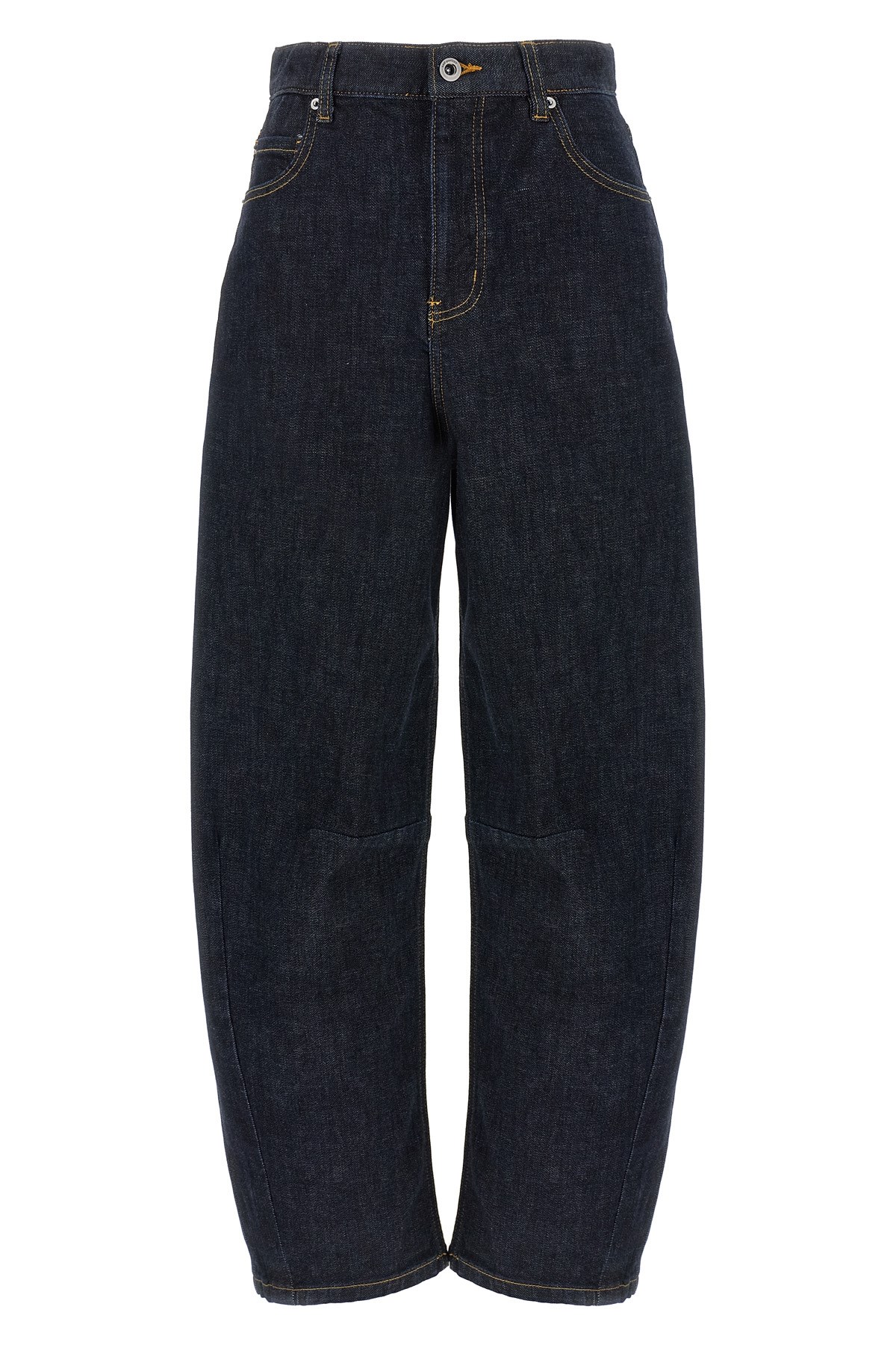 SELF PORTRAIT 'Indigo Barrel Leg' Jeans