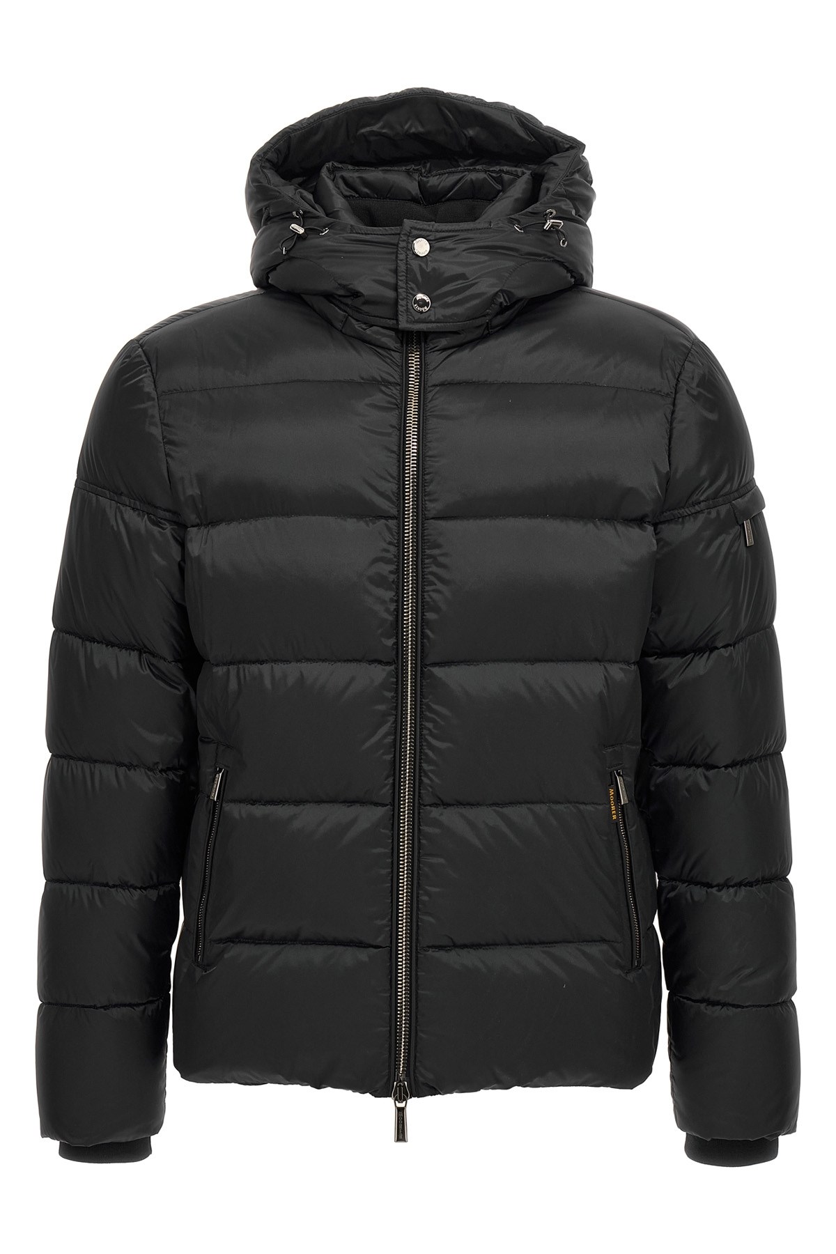 Moorer 'brett' Bomber Jacket In Black