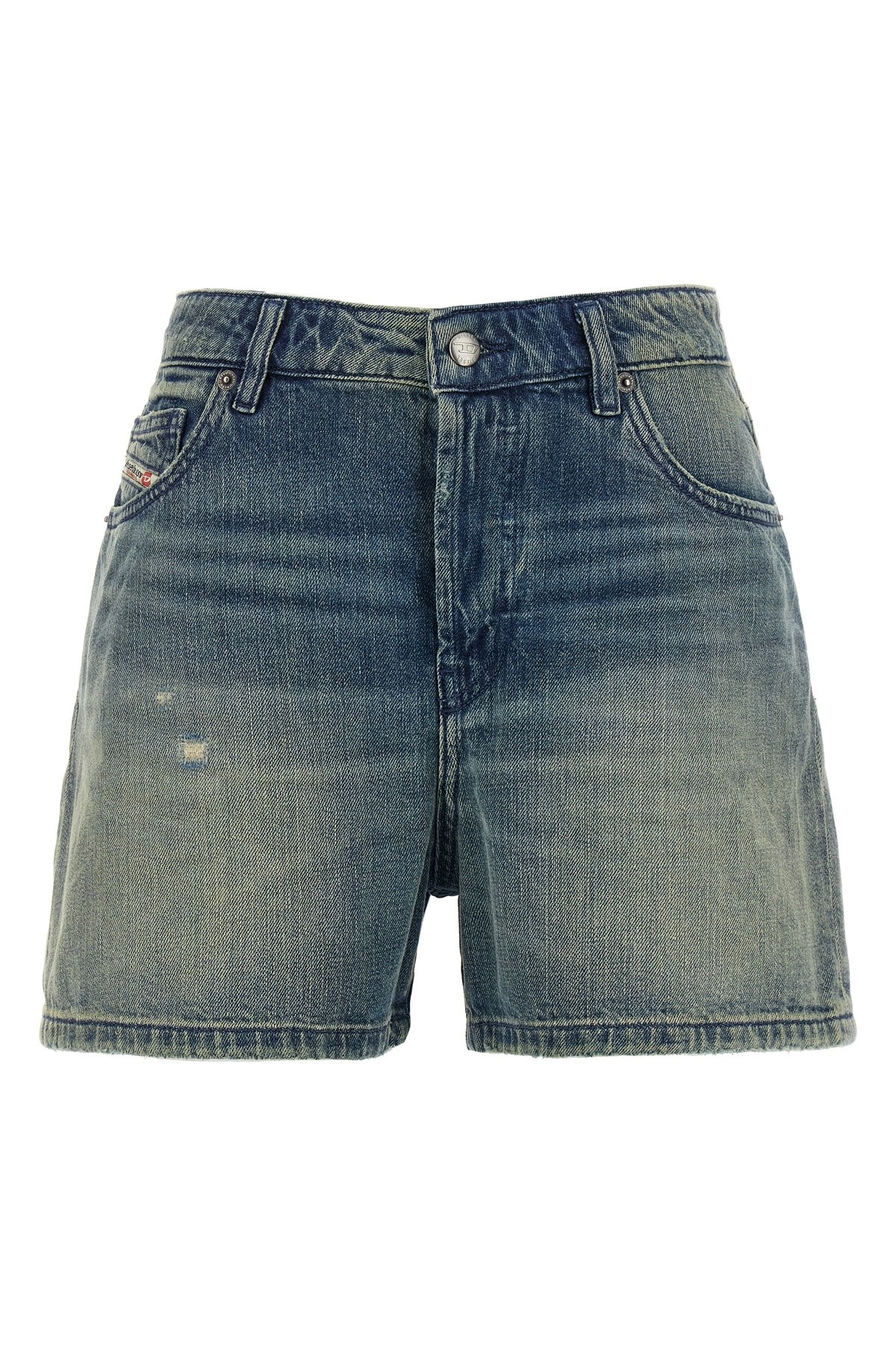 DIESEL テシロテニムショツ DEJIROA190600DBEC 01 Diesel 'de-jiro' shorts available on julian-fashion.com