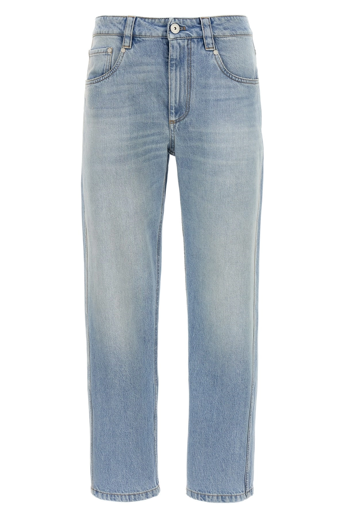 デニム・ジーパン BRUNELLO CUCINELLI Straight leg jeans (MP095P5847 C9044) Brunello cucinelli Straight leg jeans available on julian